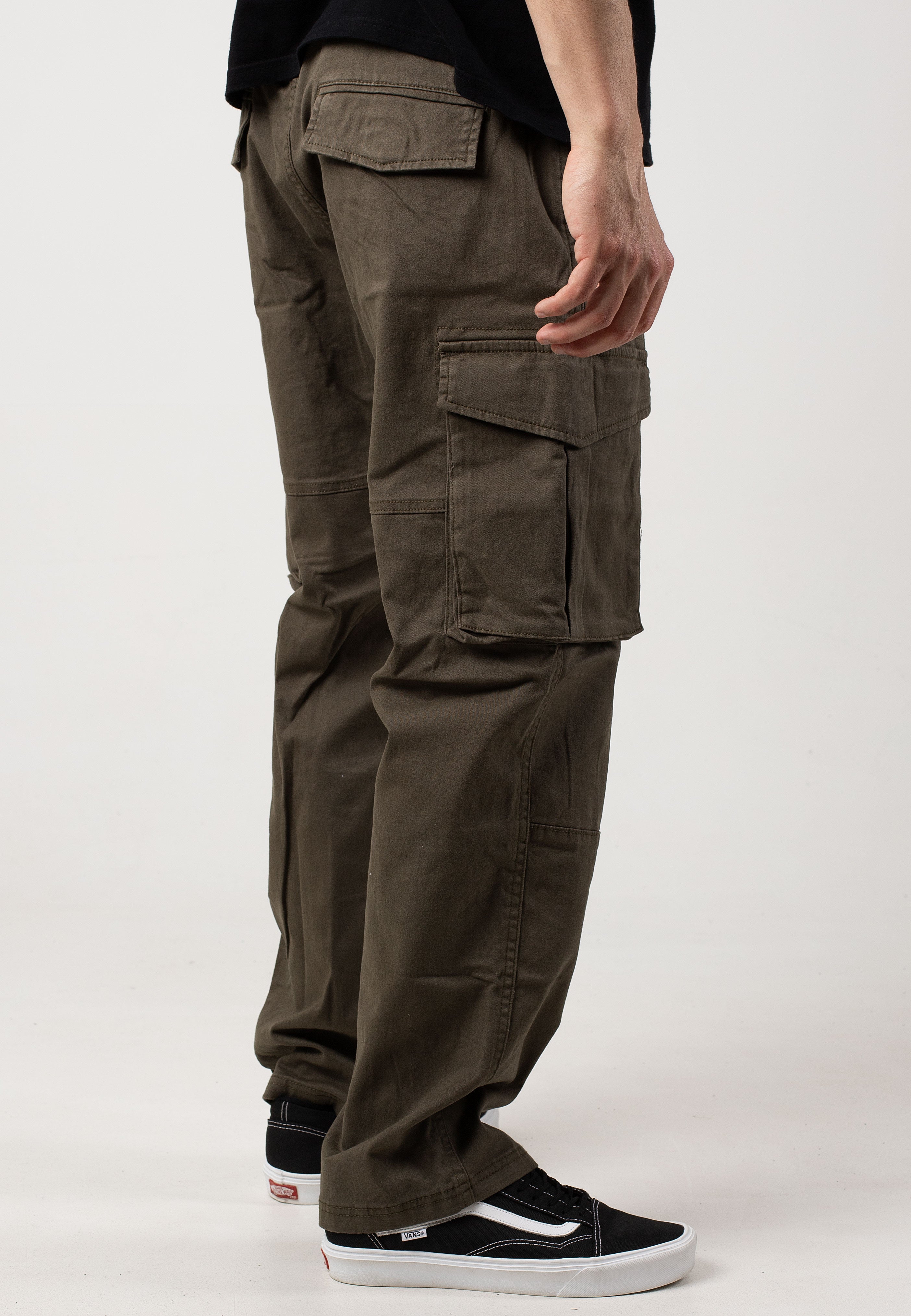 Indicode - Wide Army - Pants | Men-Image