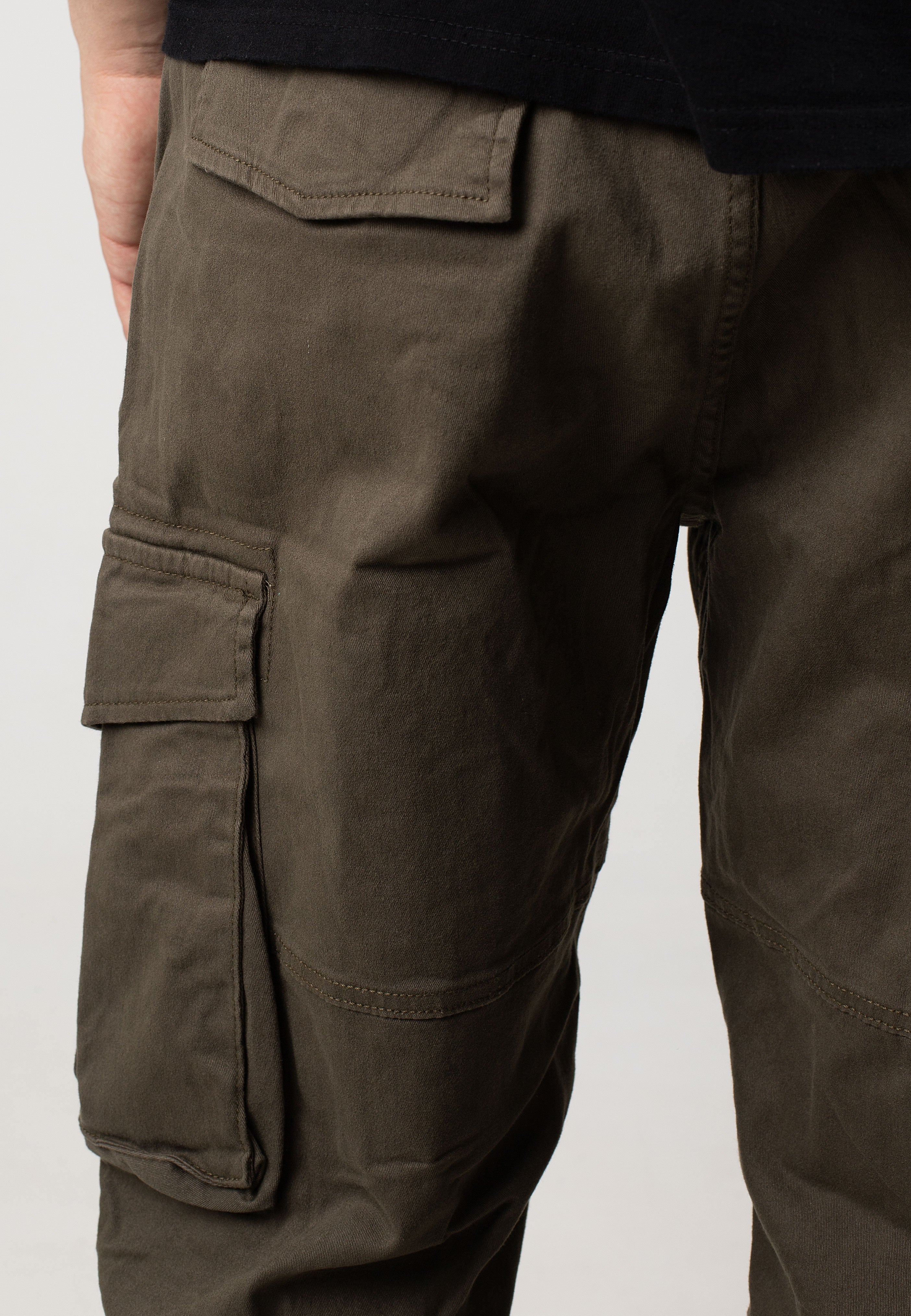 Indicode - Wide Army - Pants | Men-Image