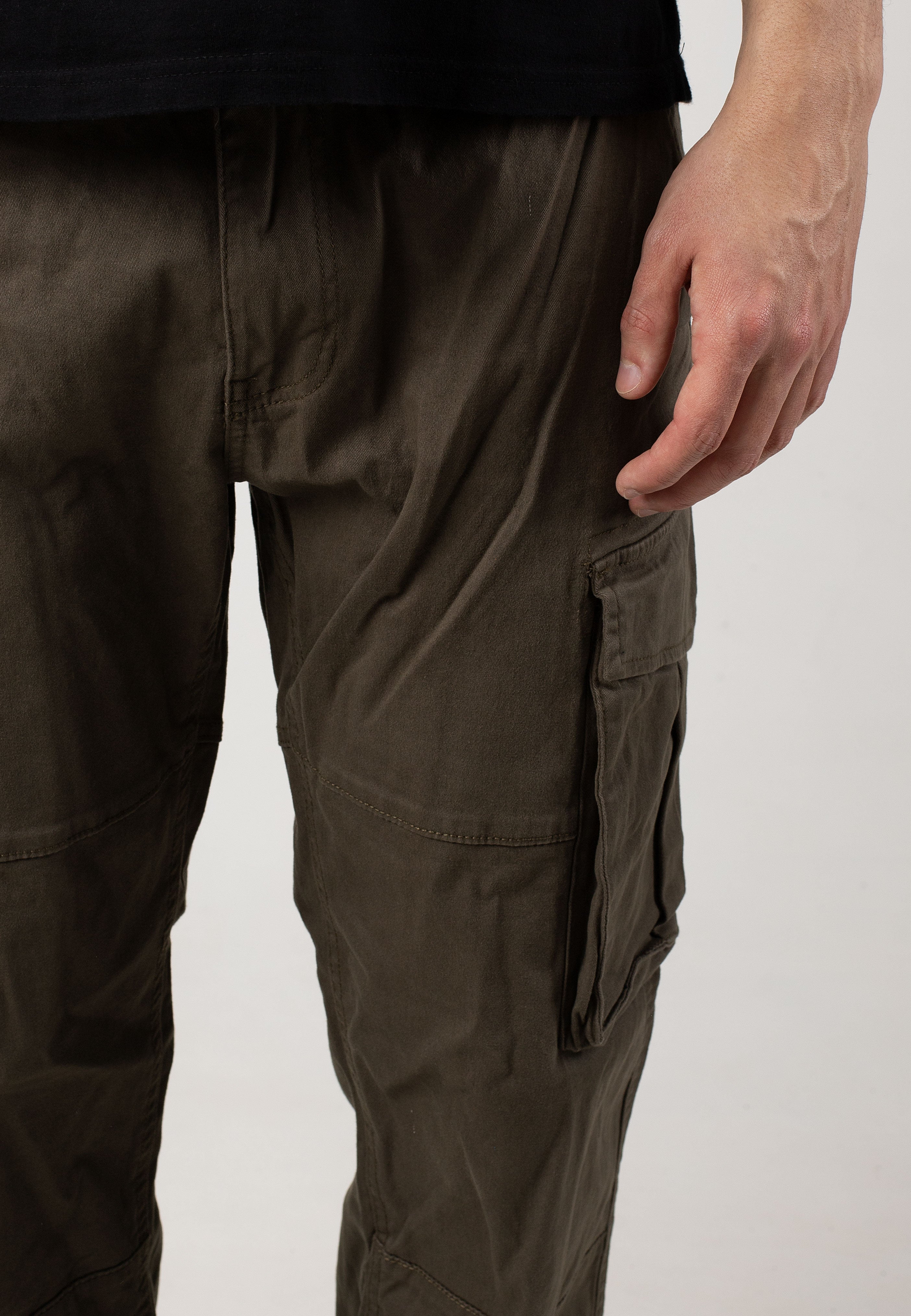 Indicode - Wide Army - Pants | Men-Image