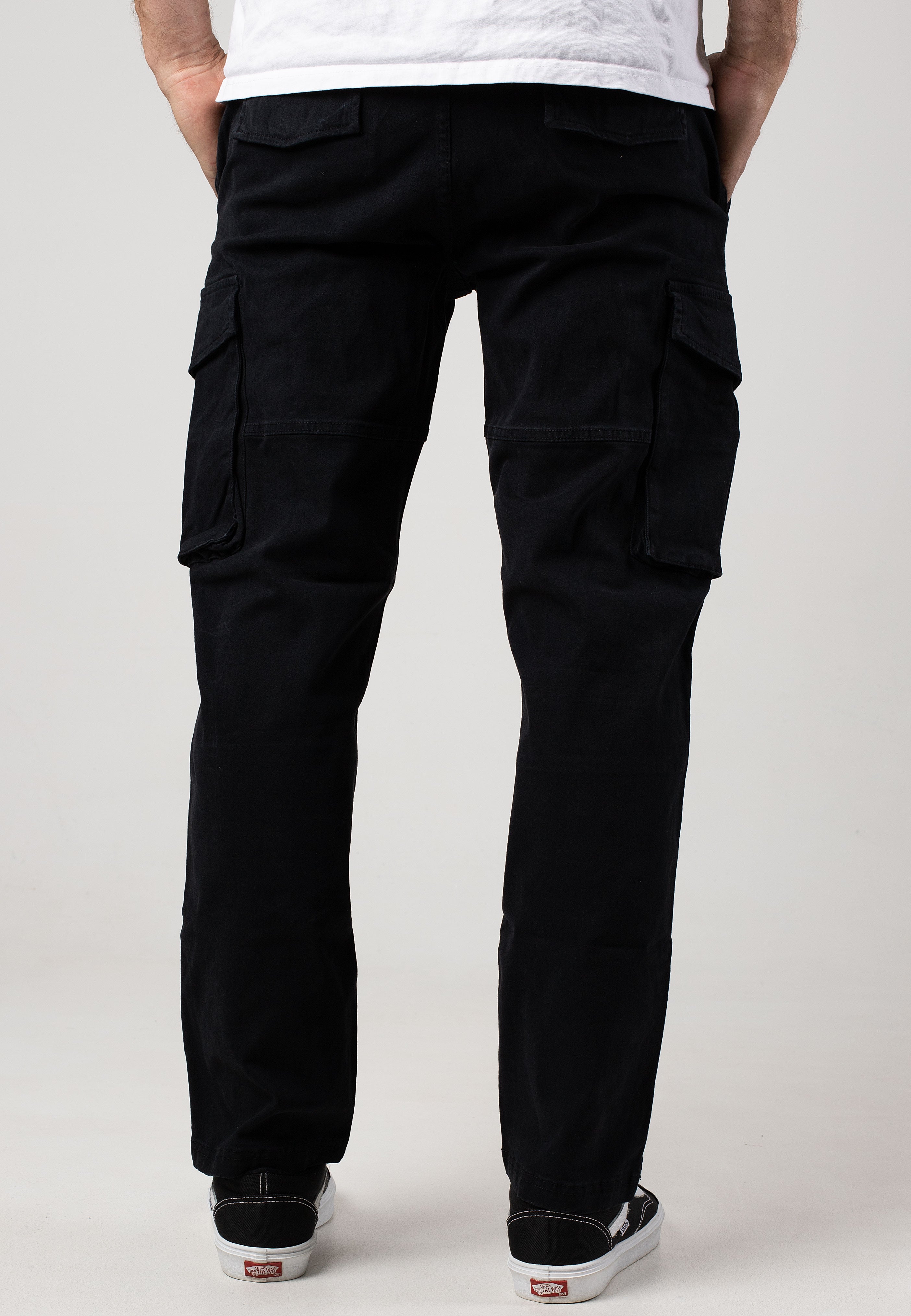 Indicode - Wide Black - Pants | Men-Image