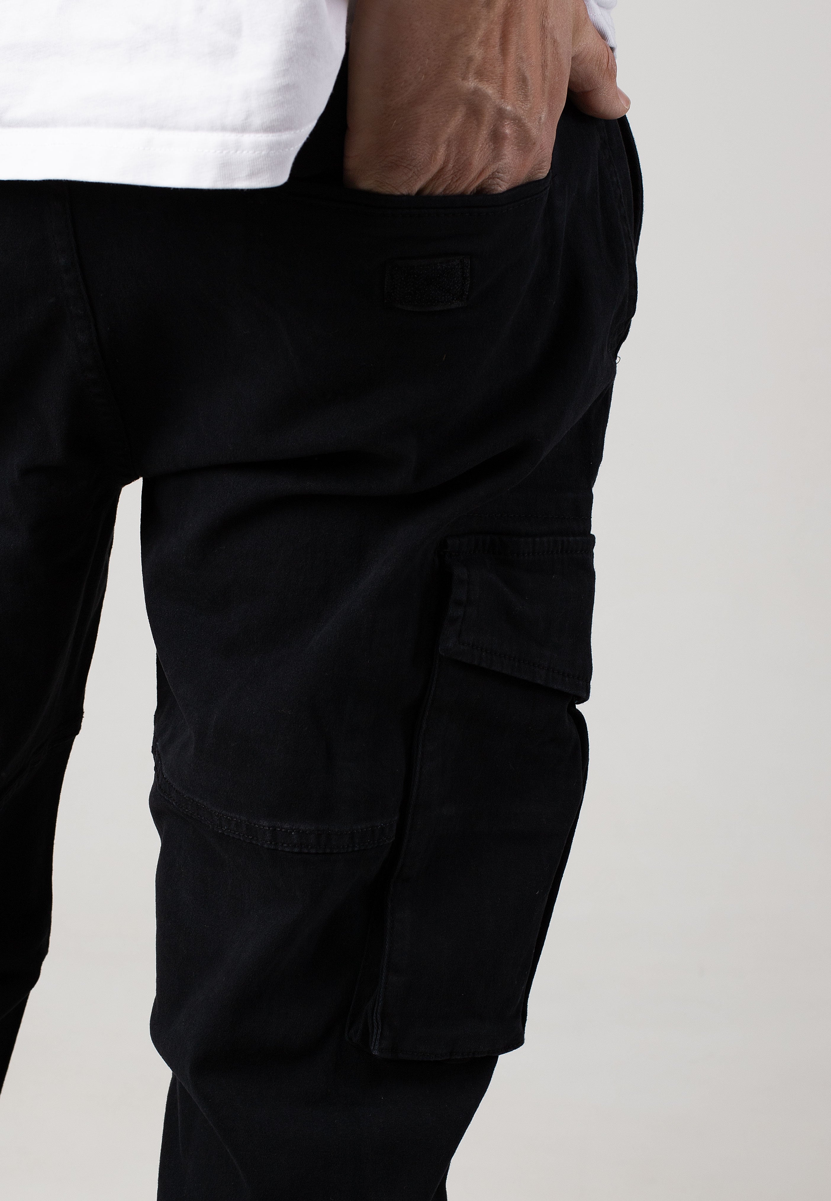 Indicode - Wide Black - Pants | Men-Image