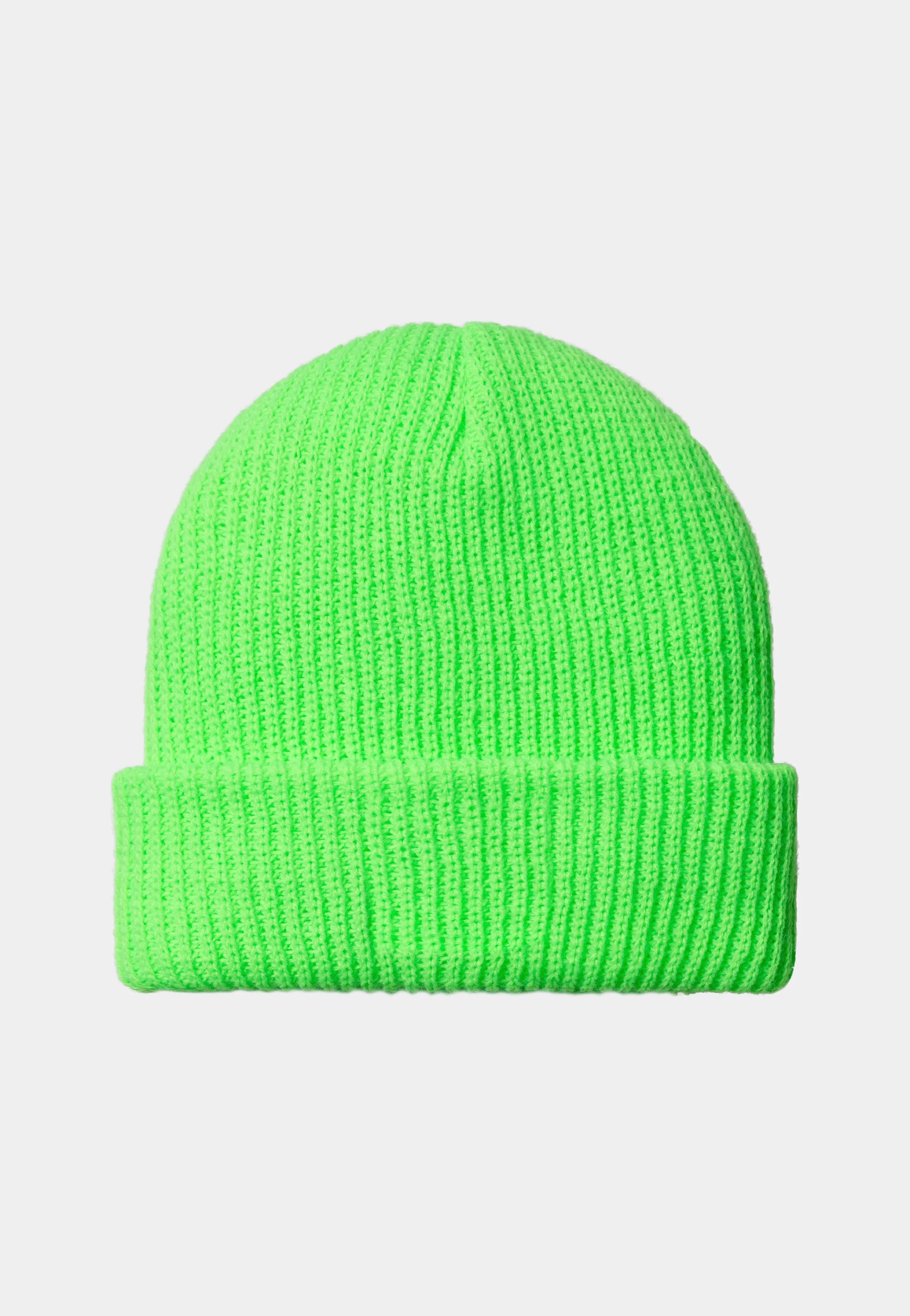 Carhartt WIP - Industry Lumo Green/Black - Beanie | Neutral-Image