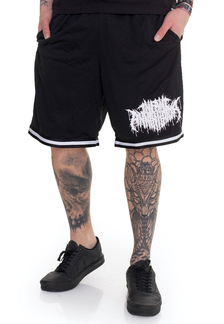 Infant Annihilator - Logo Striped - Shorts | Men-Image