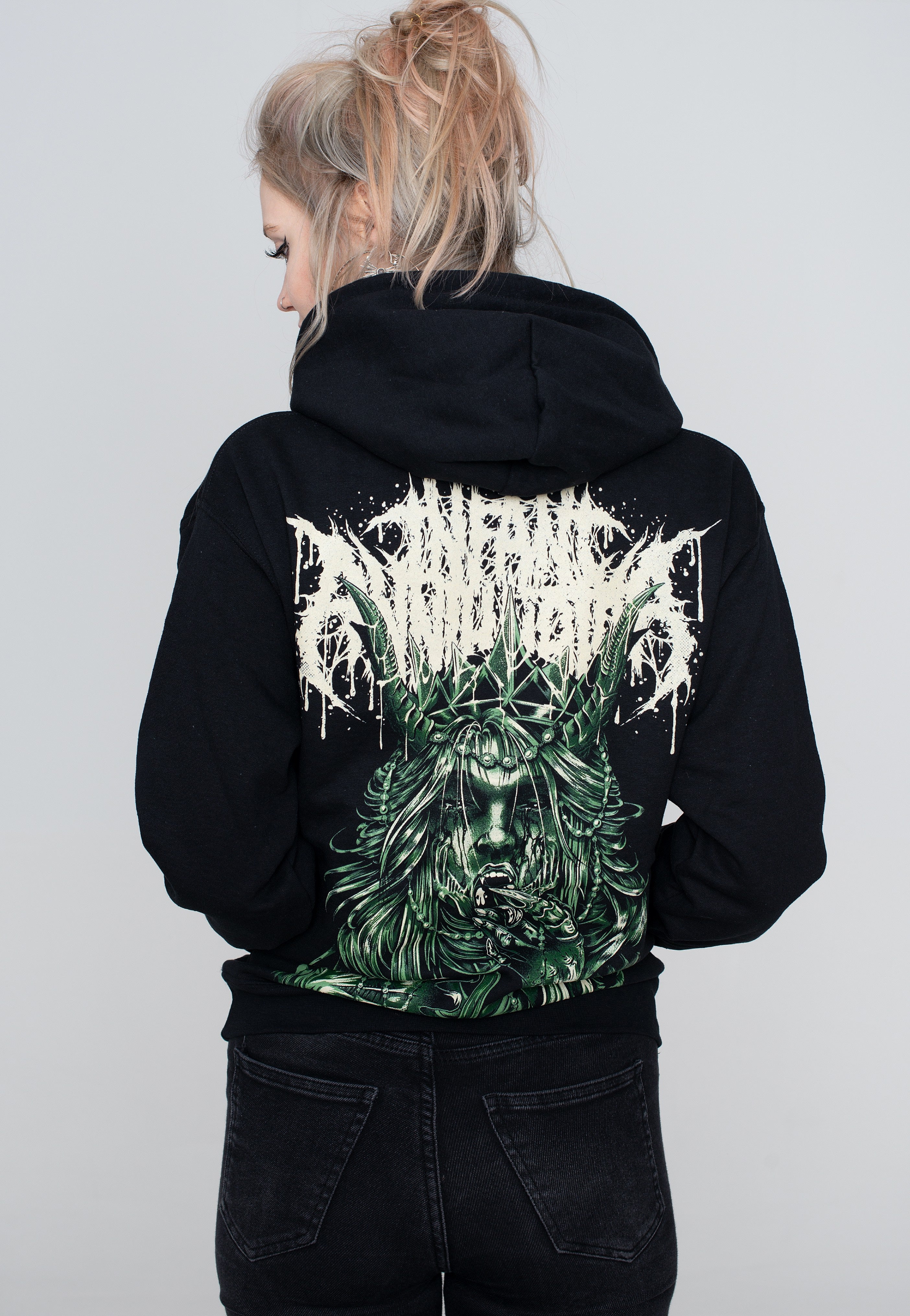 Infant Annihilator - Queen Of The Damned - Hoodie | Women-Image