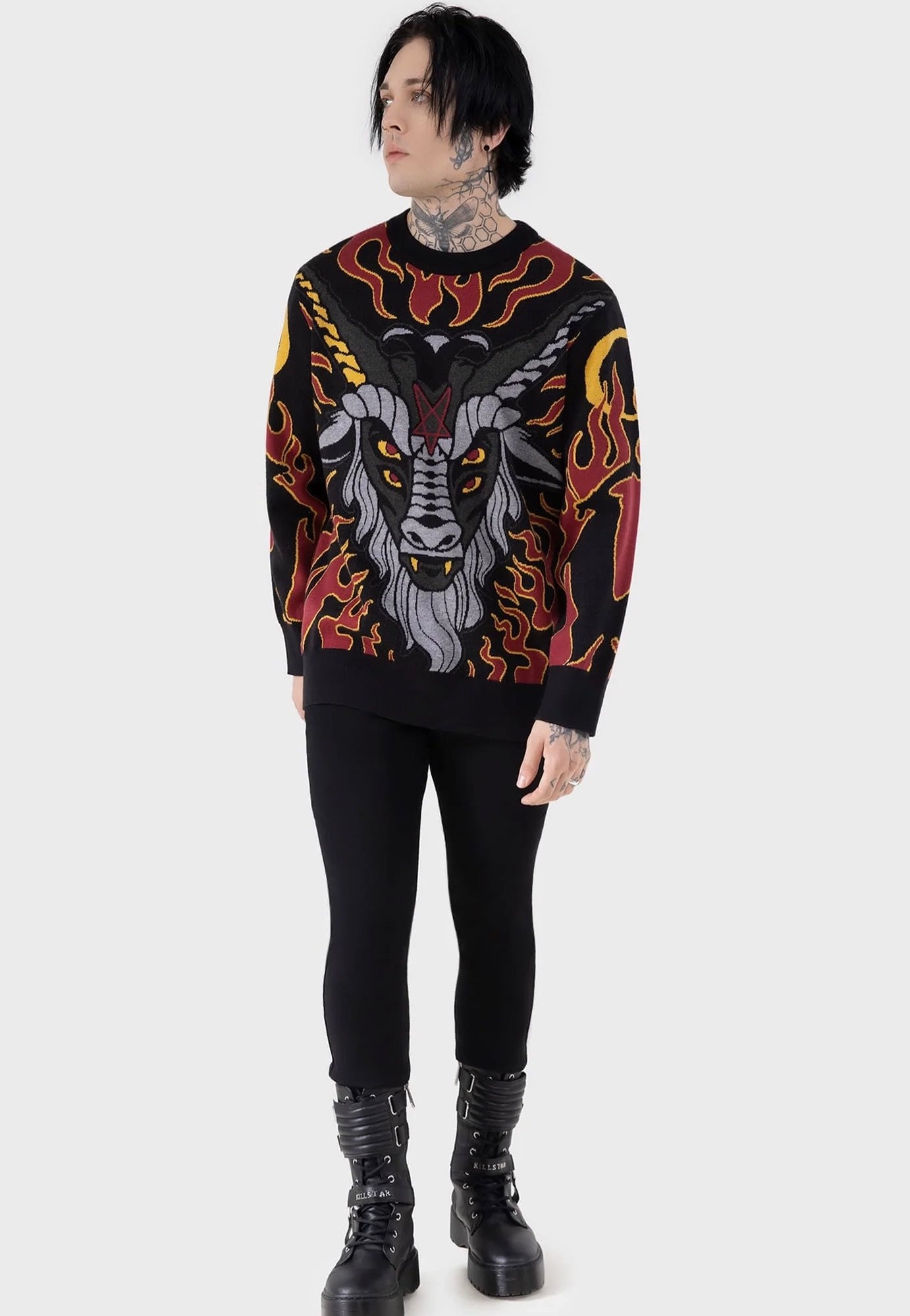 Killstar - Inferno Hallowmas - Pullover | Men-Image