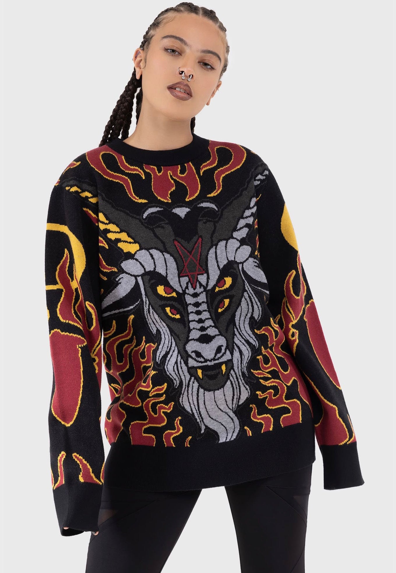 Killstar - Inferno Hallowmass - Pullover | Women-Image