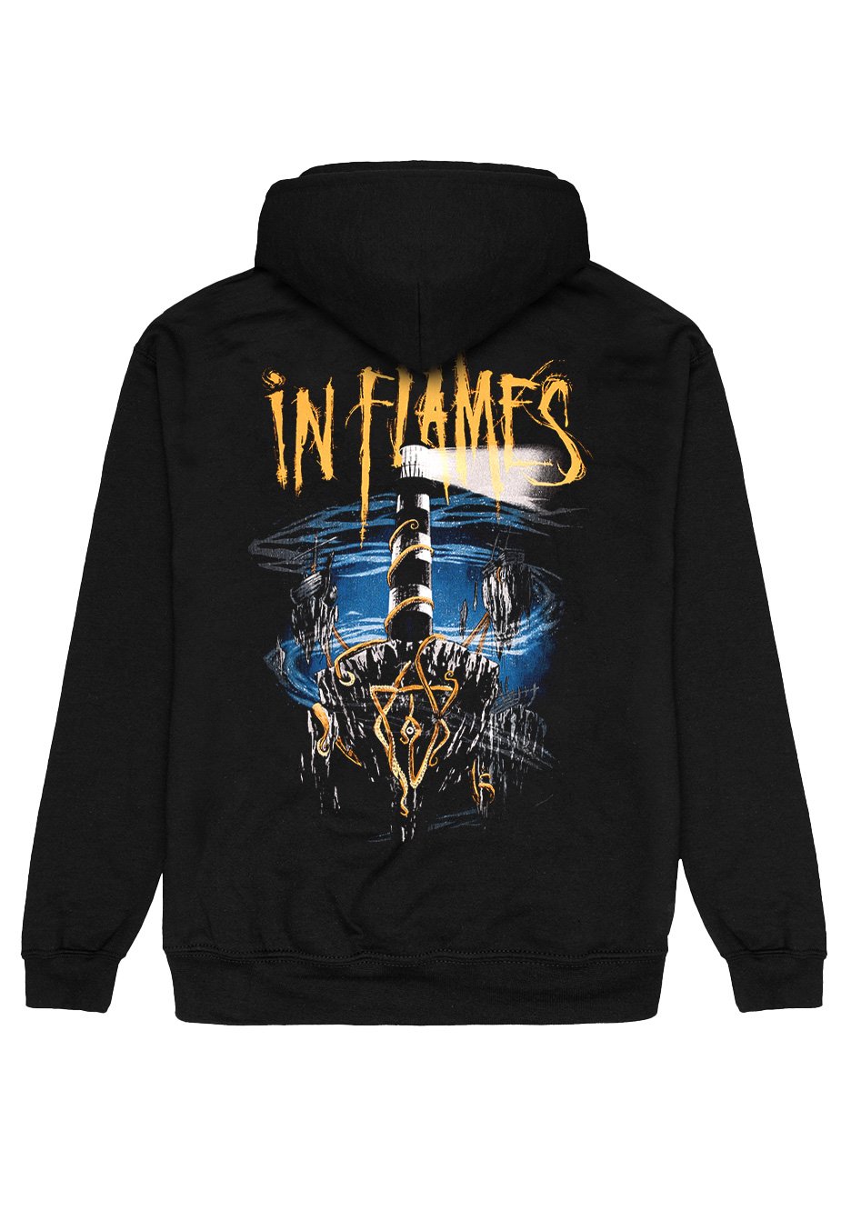 In Flames - Lighthouseland Backprint - Hoodie | Neutral-Image