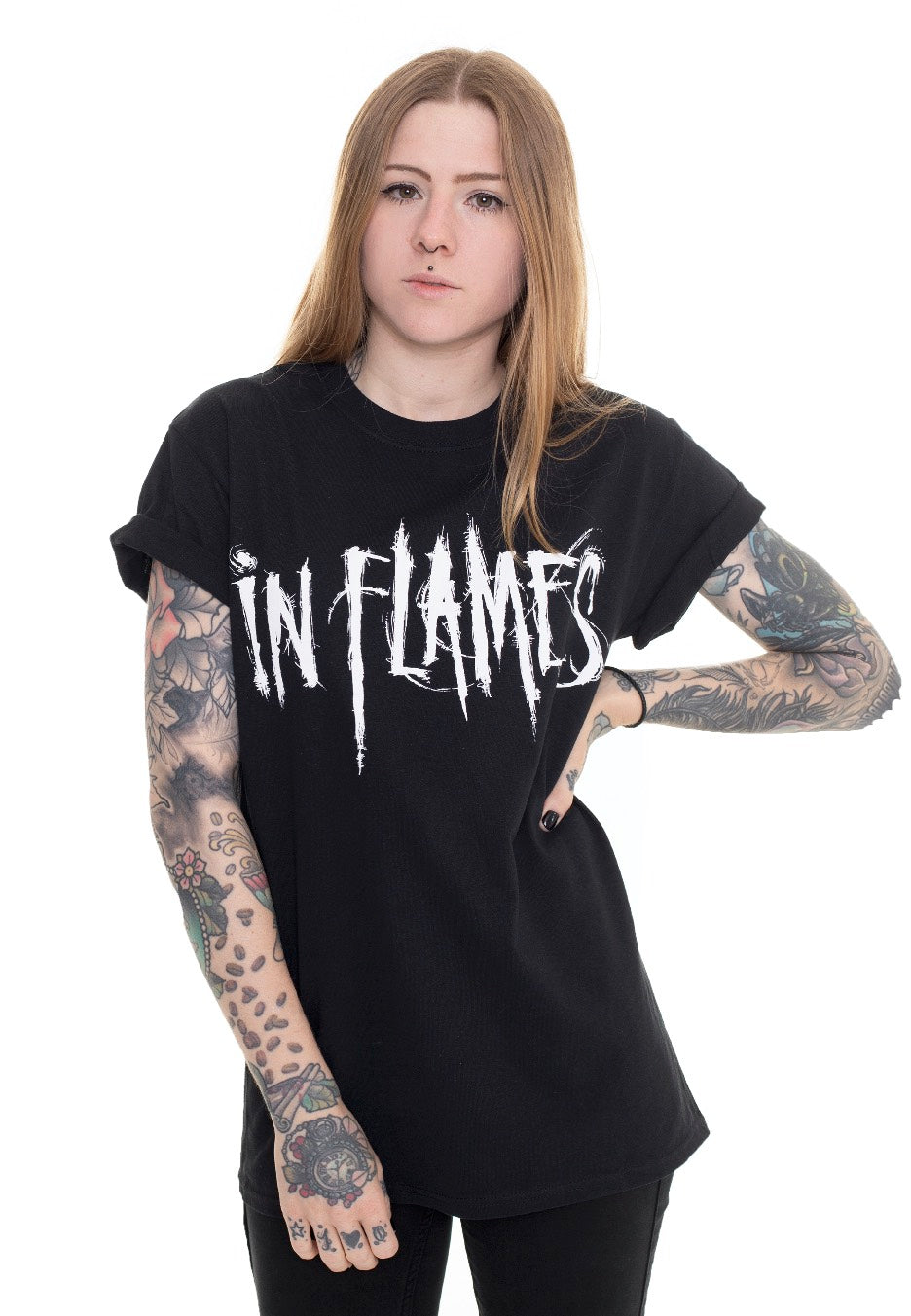 In Flames - Logo - T-Shirt | Women-Image