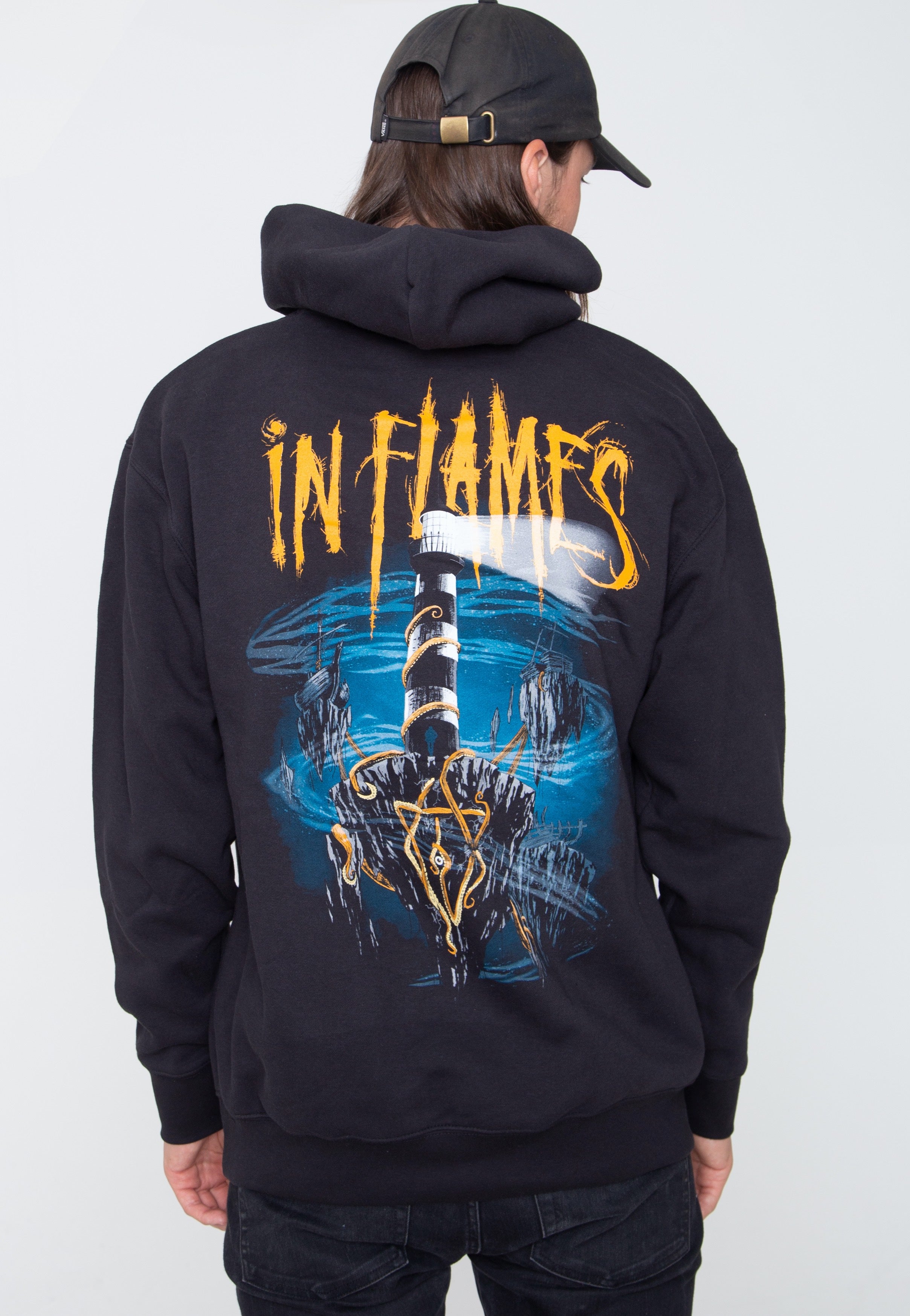 In Flames - Lighthouseland Backprint - Hoodie | Men-Image