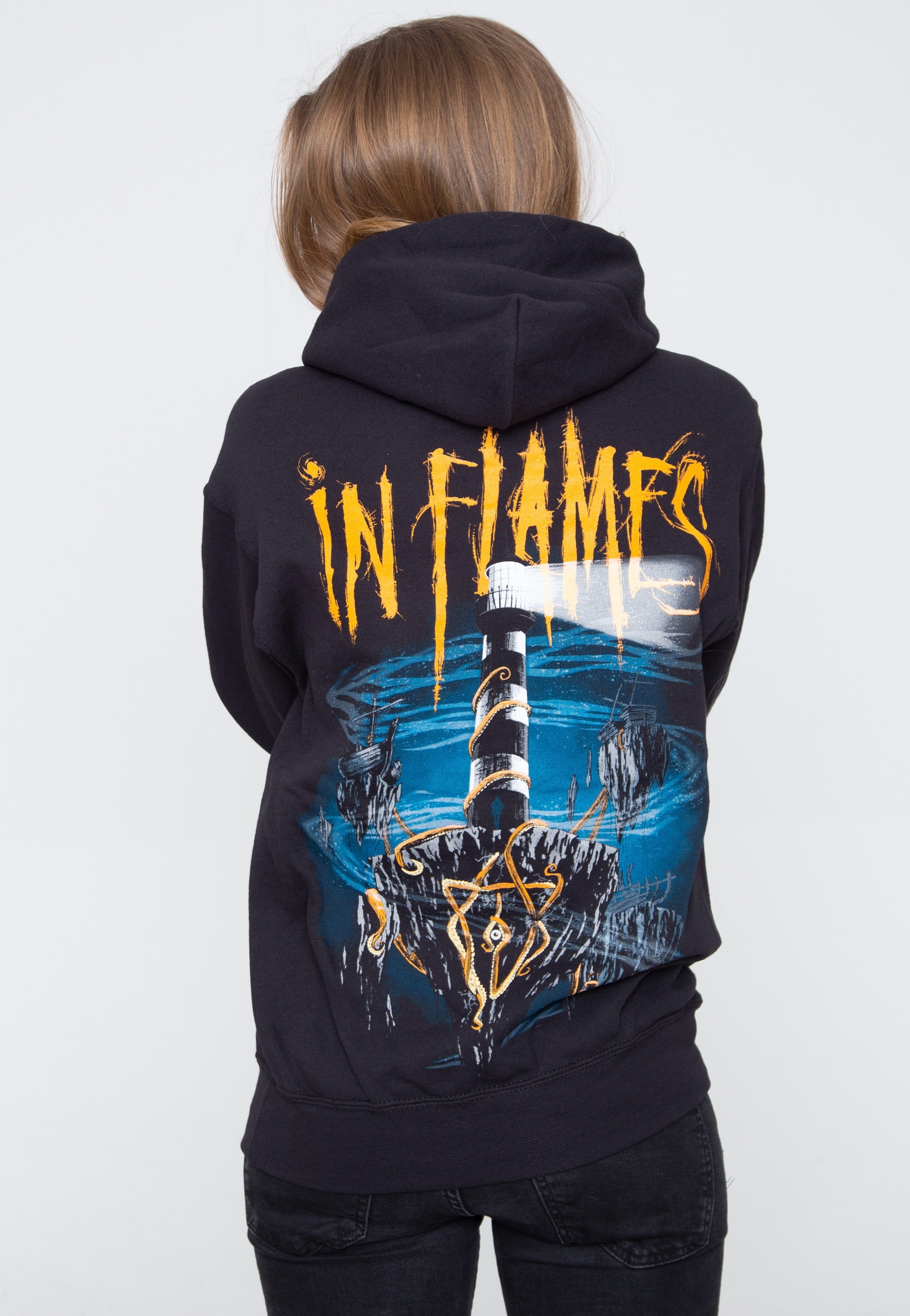 In Flames - Lighthouseland Backprint - Hoodie | Women-Image