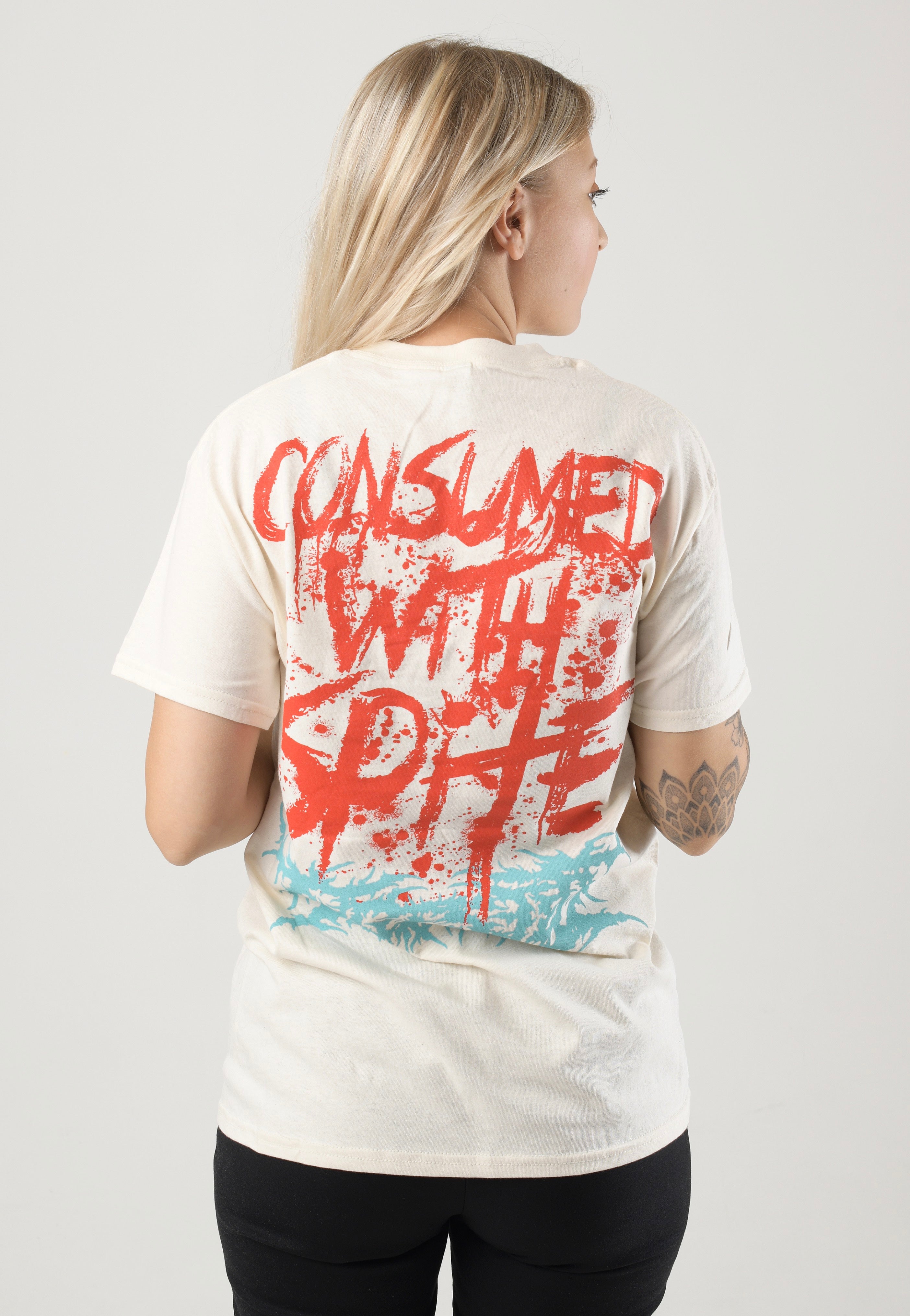 Ingested - Consumed With Spite Natural - T-Shirt | Women-Image