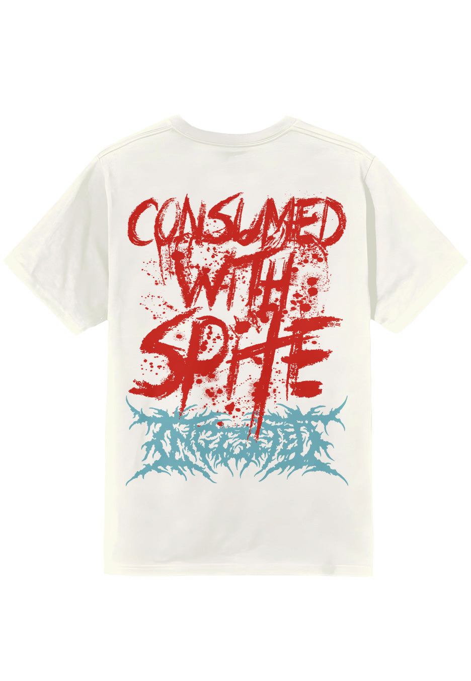 Ingested - Consumed With Spite Natural - T-Shirt | Neutral-Image