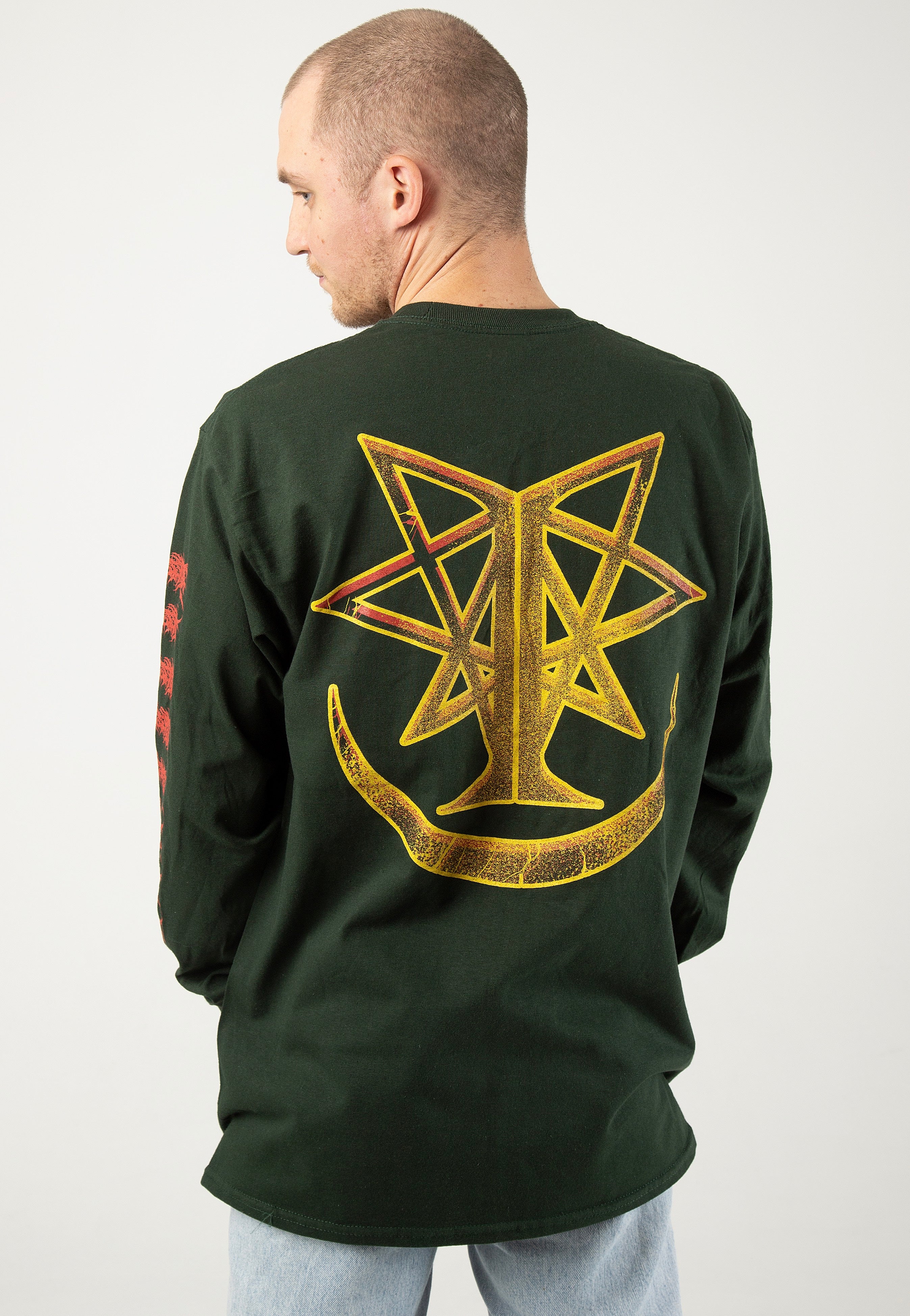 Ingested - Contagion Forest Green - Longsleeve | Men-Image