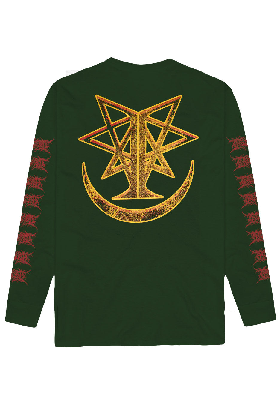 Ingested - Contagion Forest Green - Longsleeve | Neutral-Image