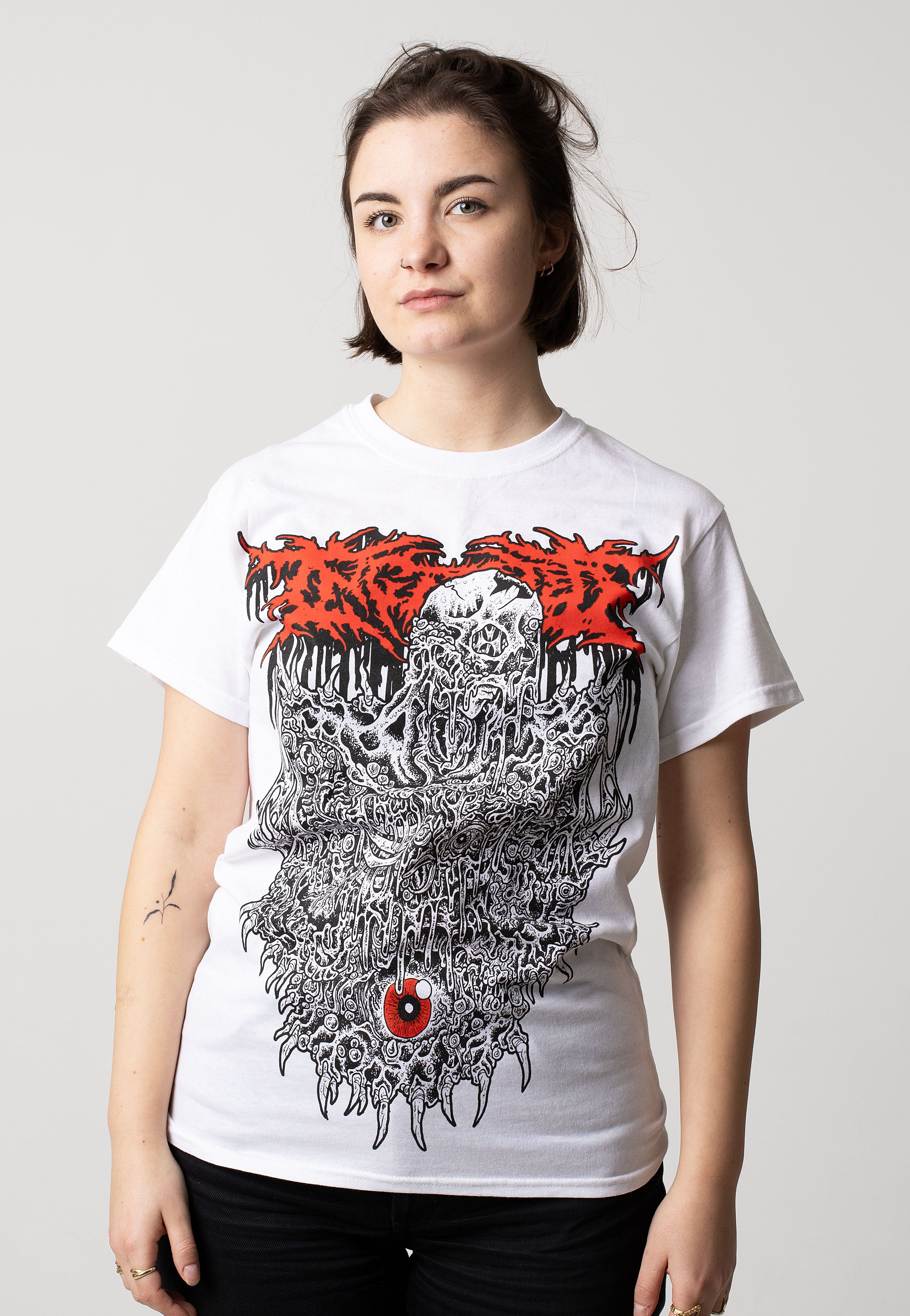 Ingested - In The Eye Of Death White - T-Shirt | Women-Image