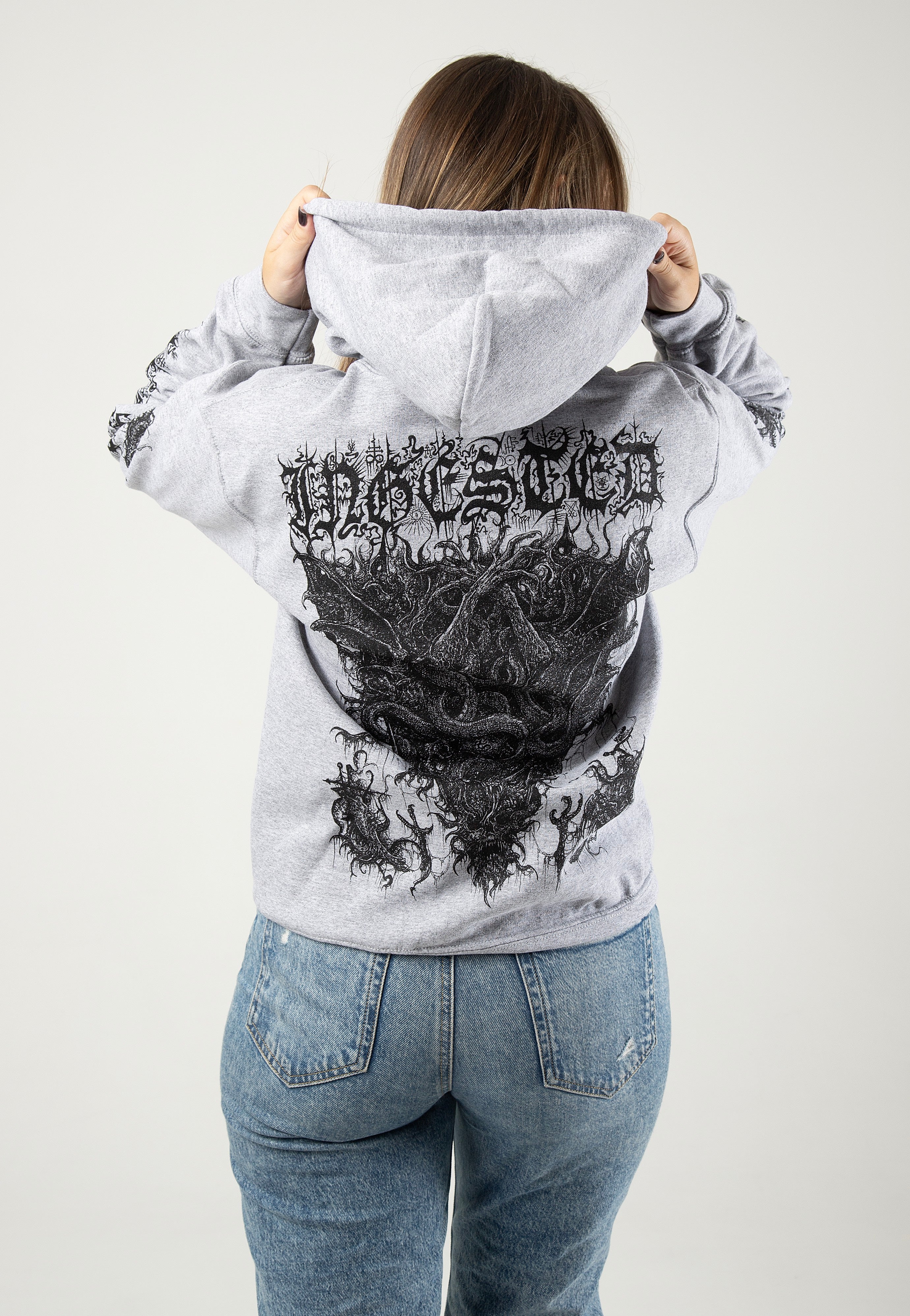 Ingested - Philosopheme Sportsgrey - Hoodie | Women-Image