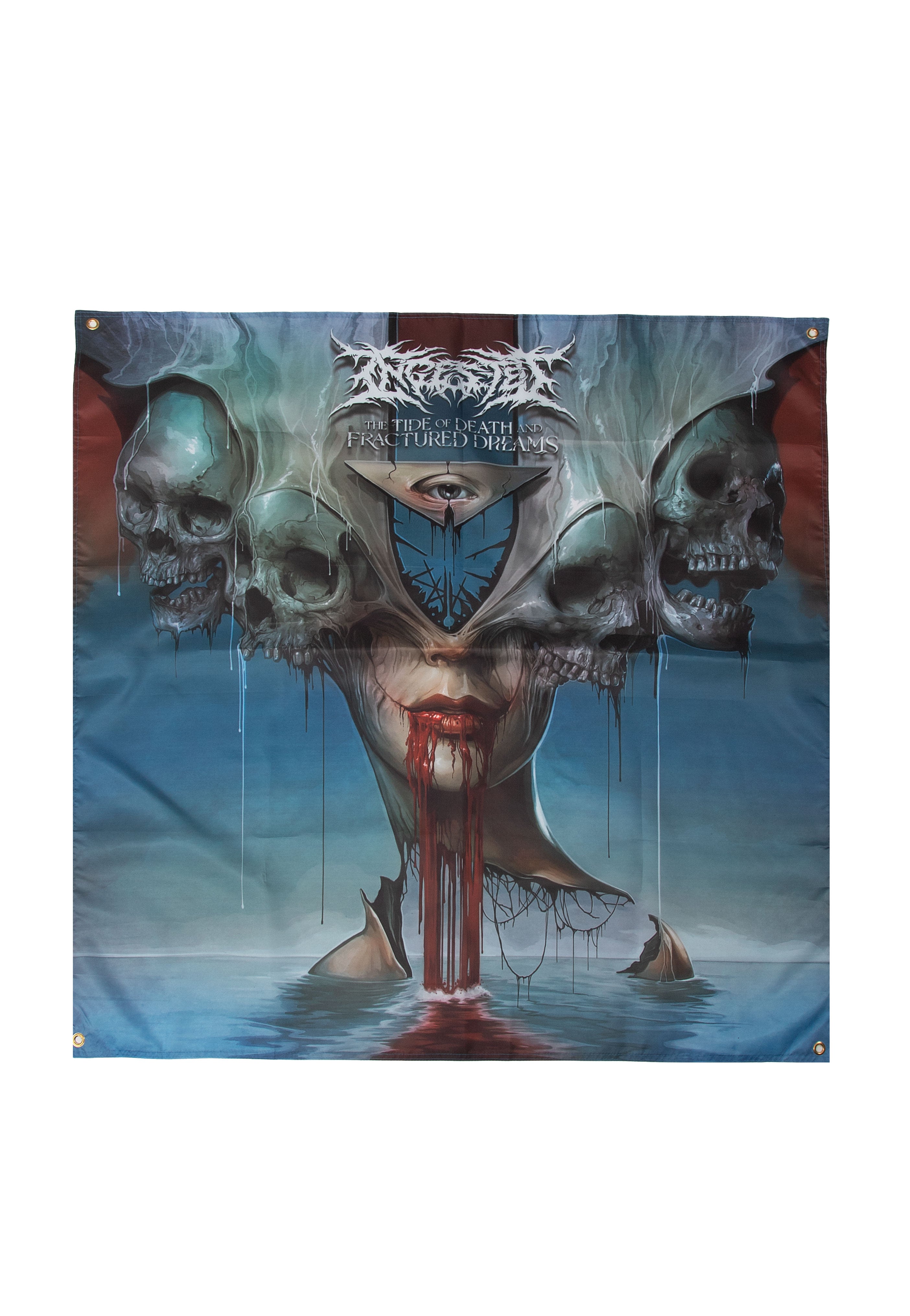 Ingested - The Tide Of Death And Fractured Dreams - Flag | Neutral-Image