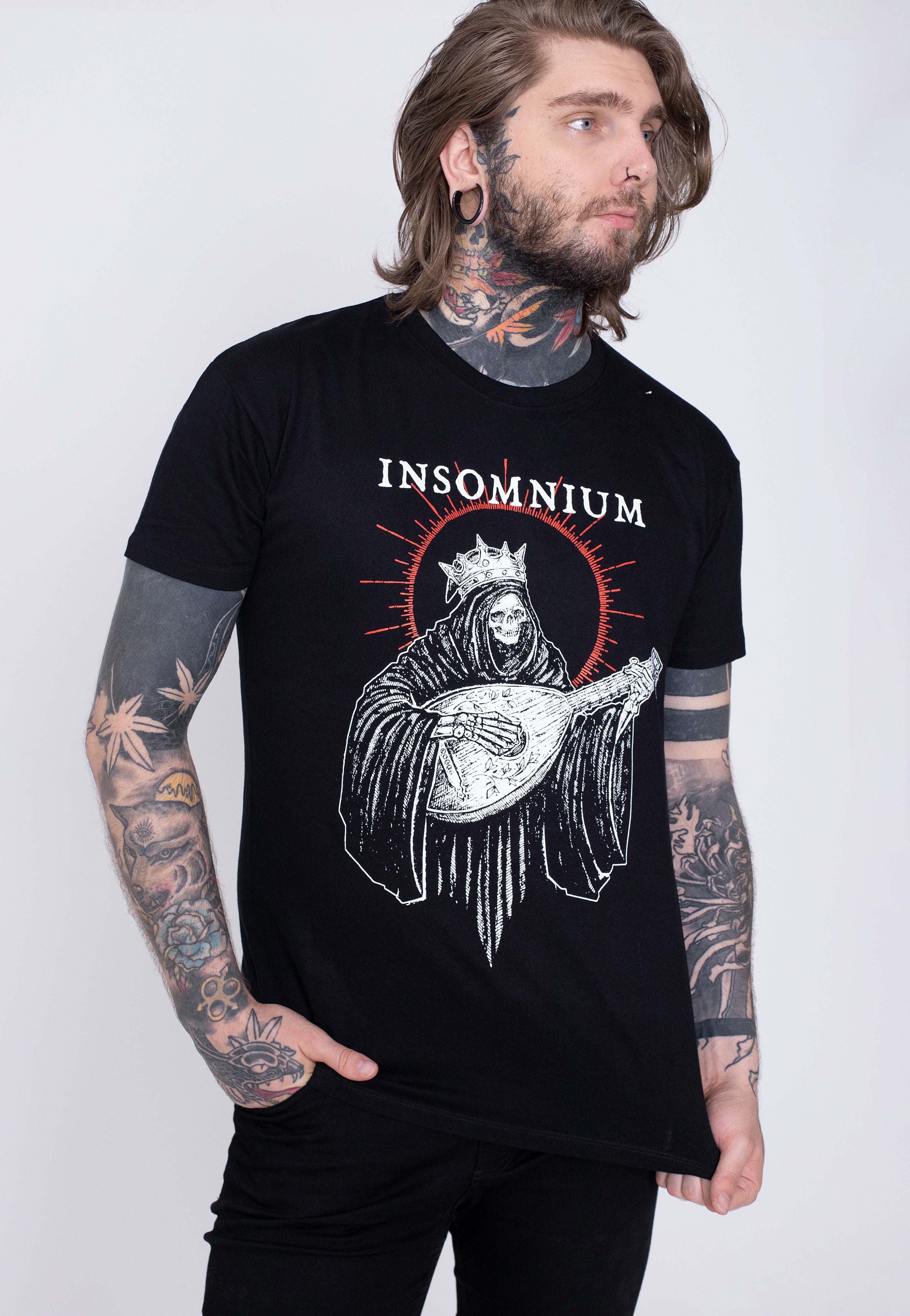 Insomnium - Death Lute - T-Shirt | Men-Image