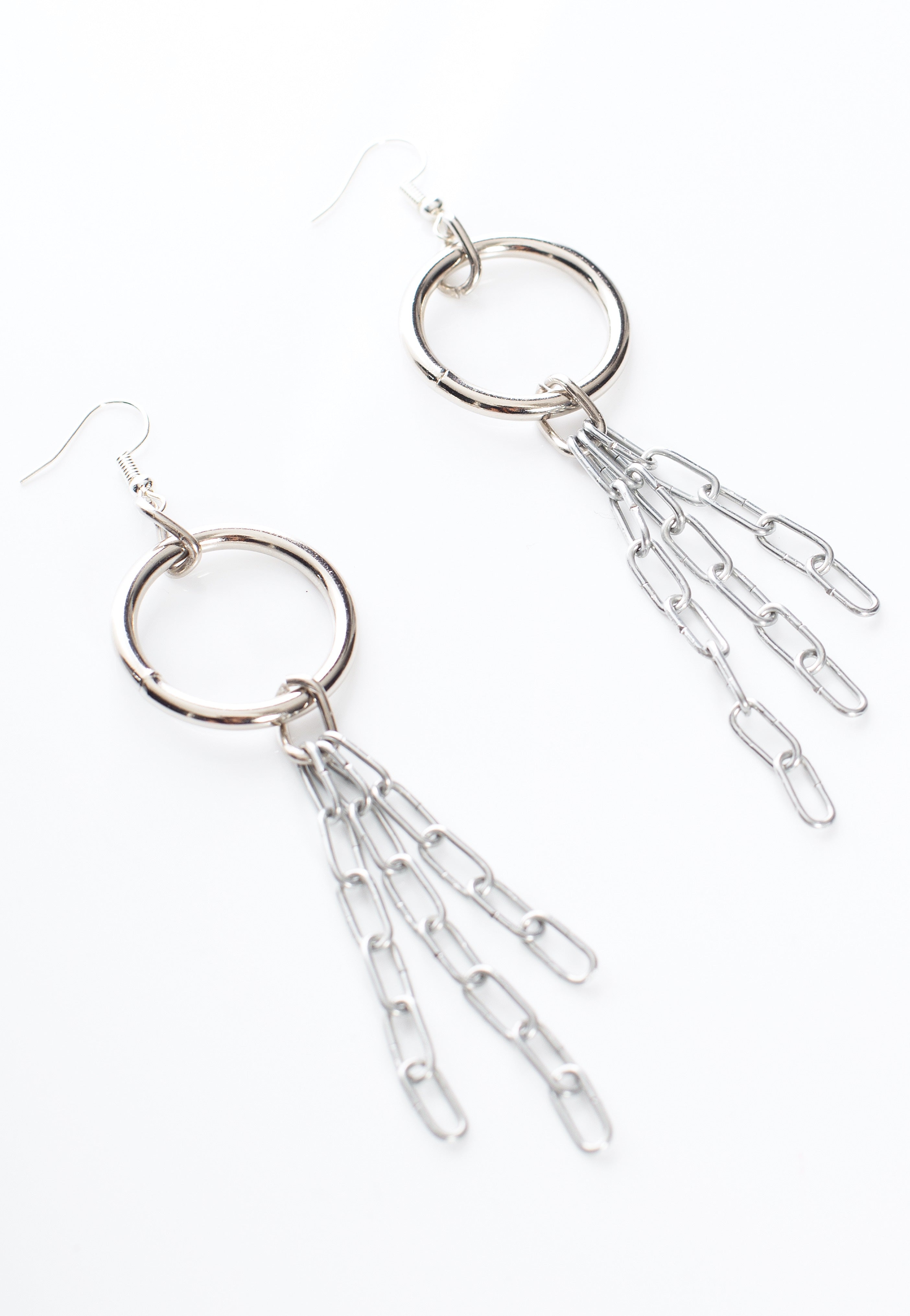 InternetXDoll - Damian Silver - Earrings | Neutral-Image