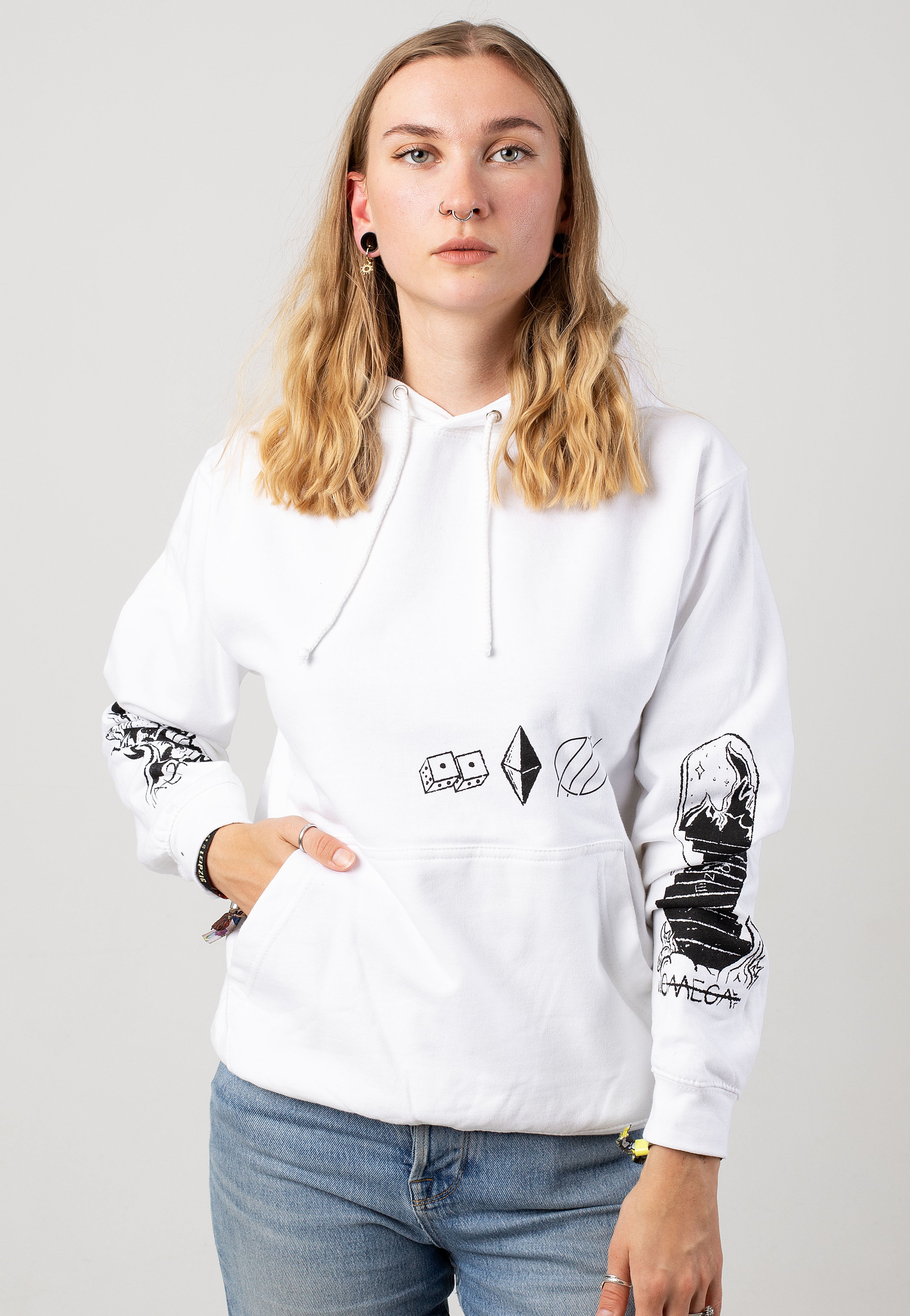 I Prevail - Alpha Omega White - Hoodie | Women-Image