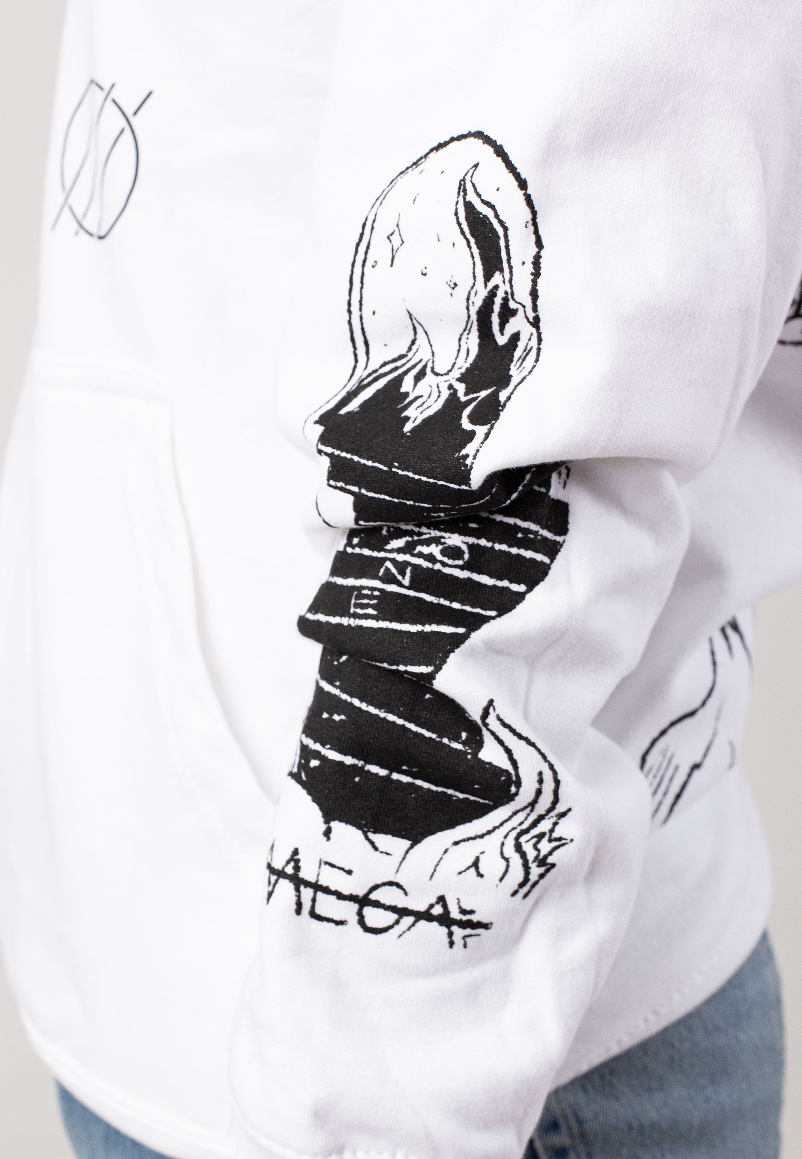 I Prevail - Alpha Omega White - Hoodie | Women-Image