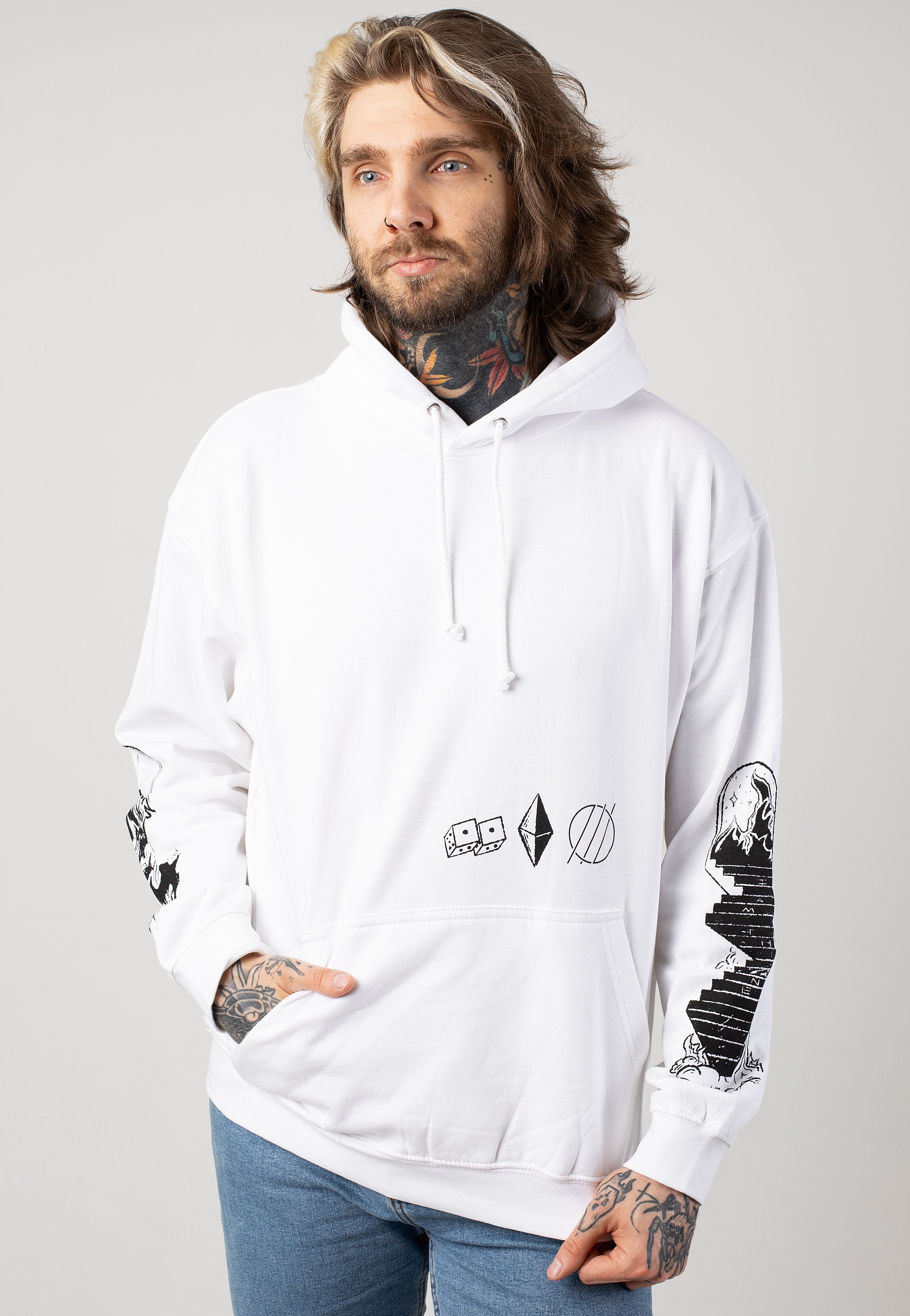 I Prevail - Alpha Omega White - Hoodie | Men-Image