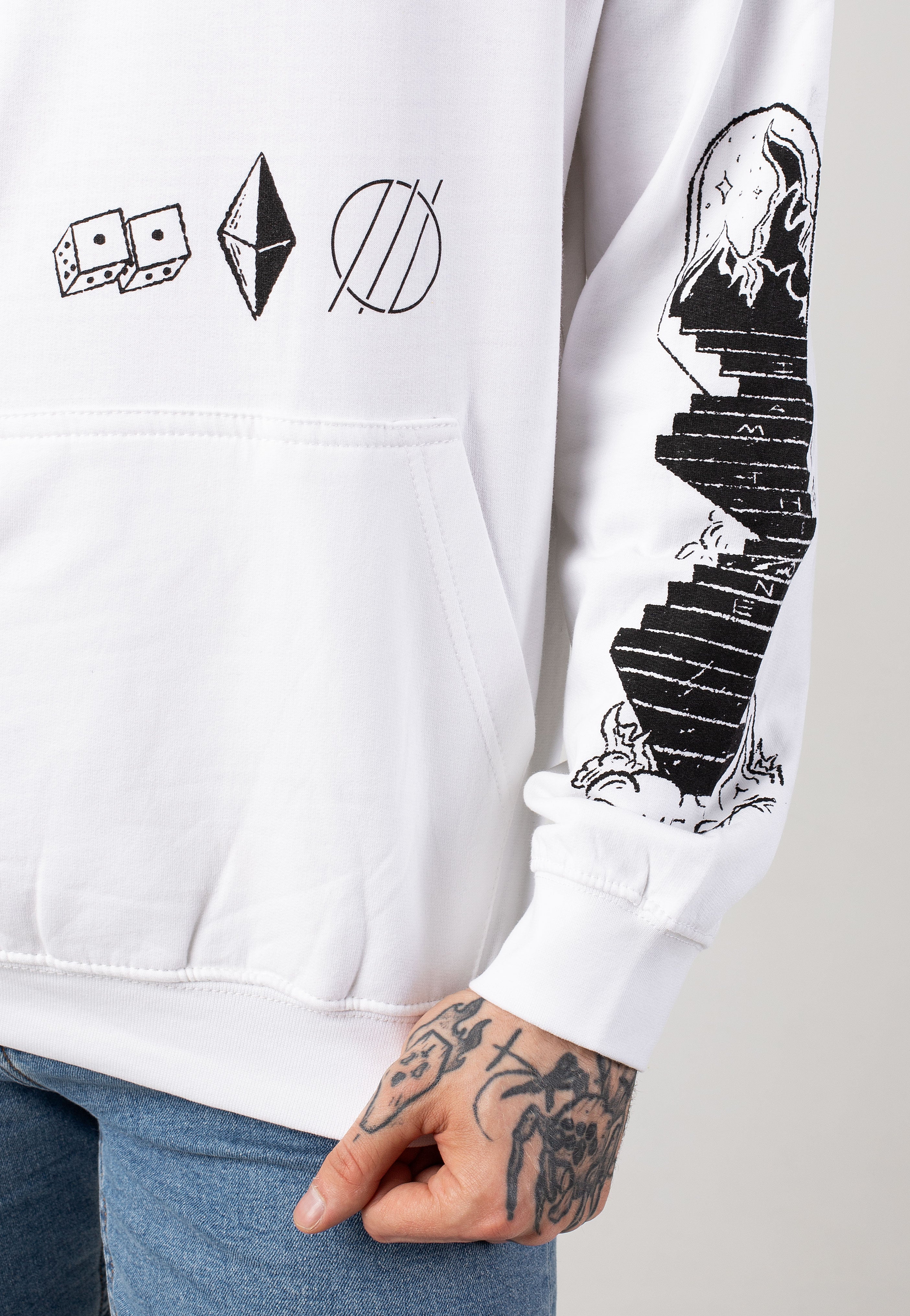 I Prevail - Alpha Omega White - Hoodie | Men-Image