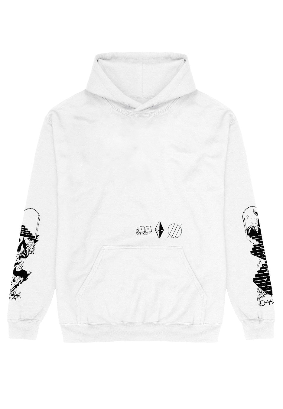 I Prevail - Alpha Omega White - Hoodie | Neutral-Image