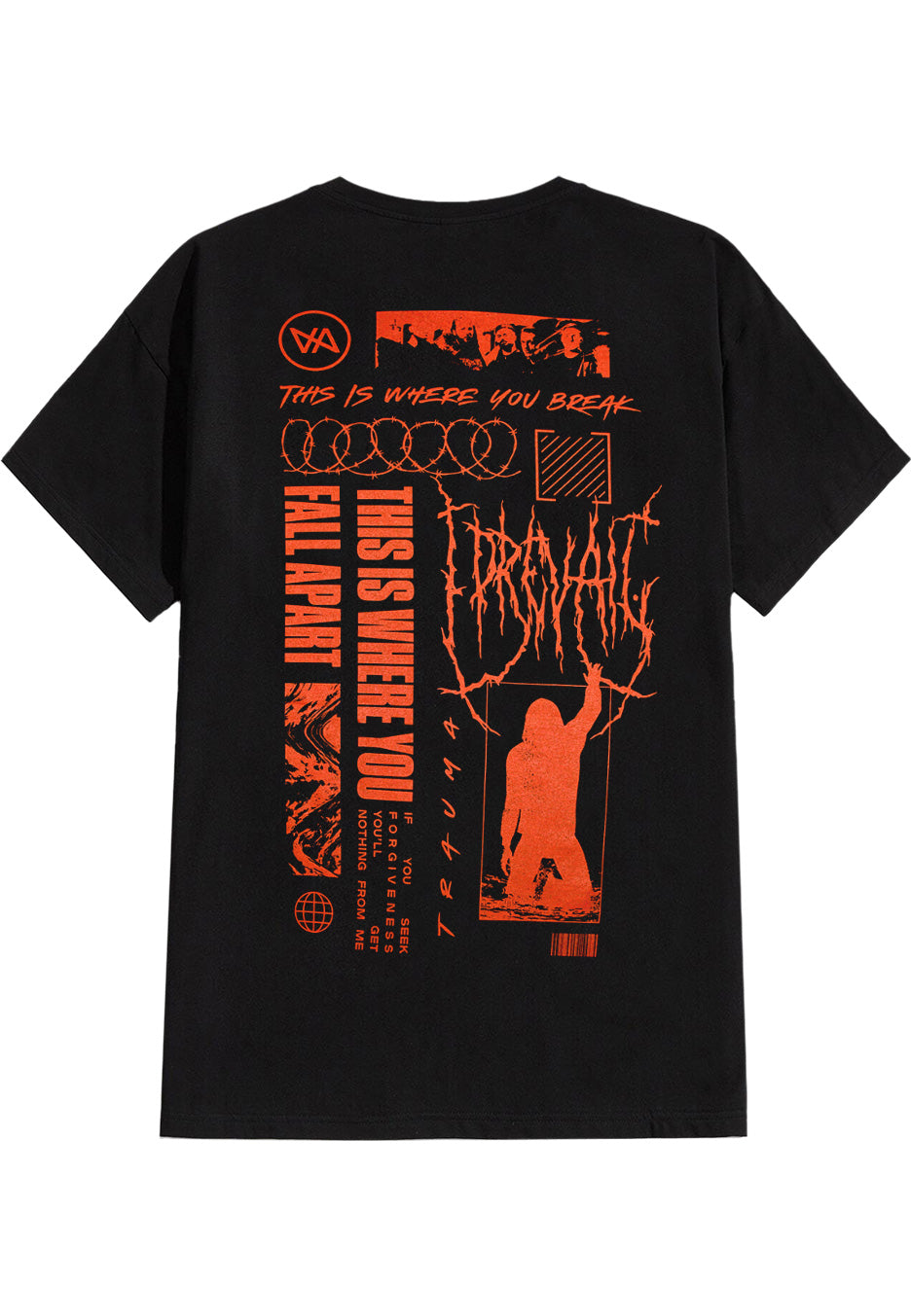 I Prevail - Black Metal Collage - T-Shirt | Neutral-Image