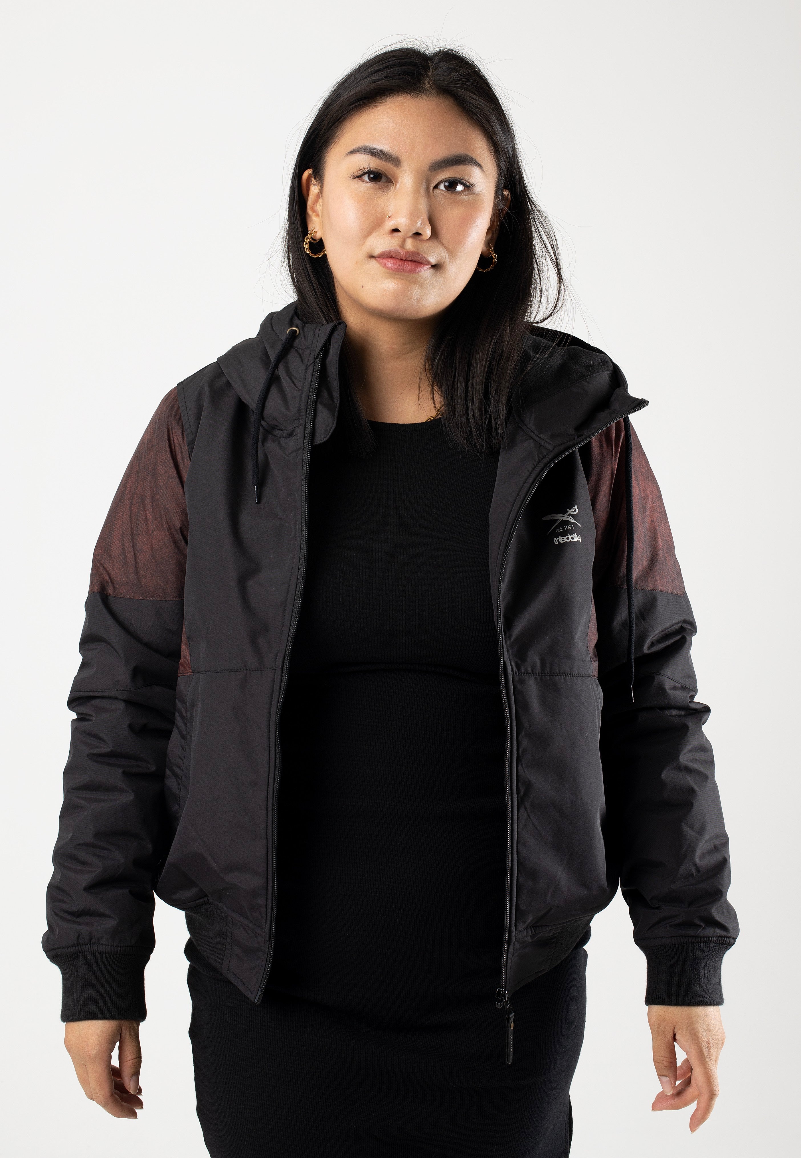 Iriedaily - Blotchy Black Coloured - Jacket | Women-Image