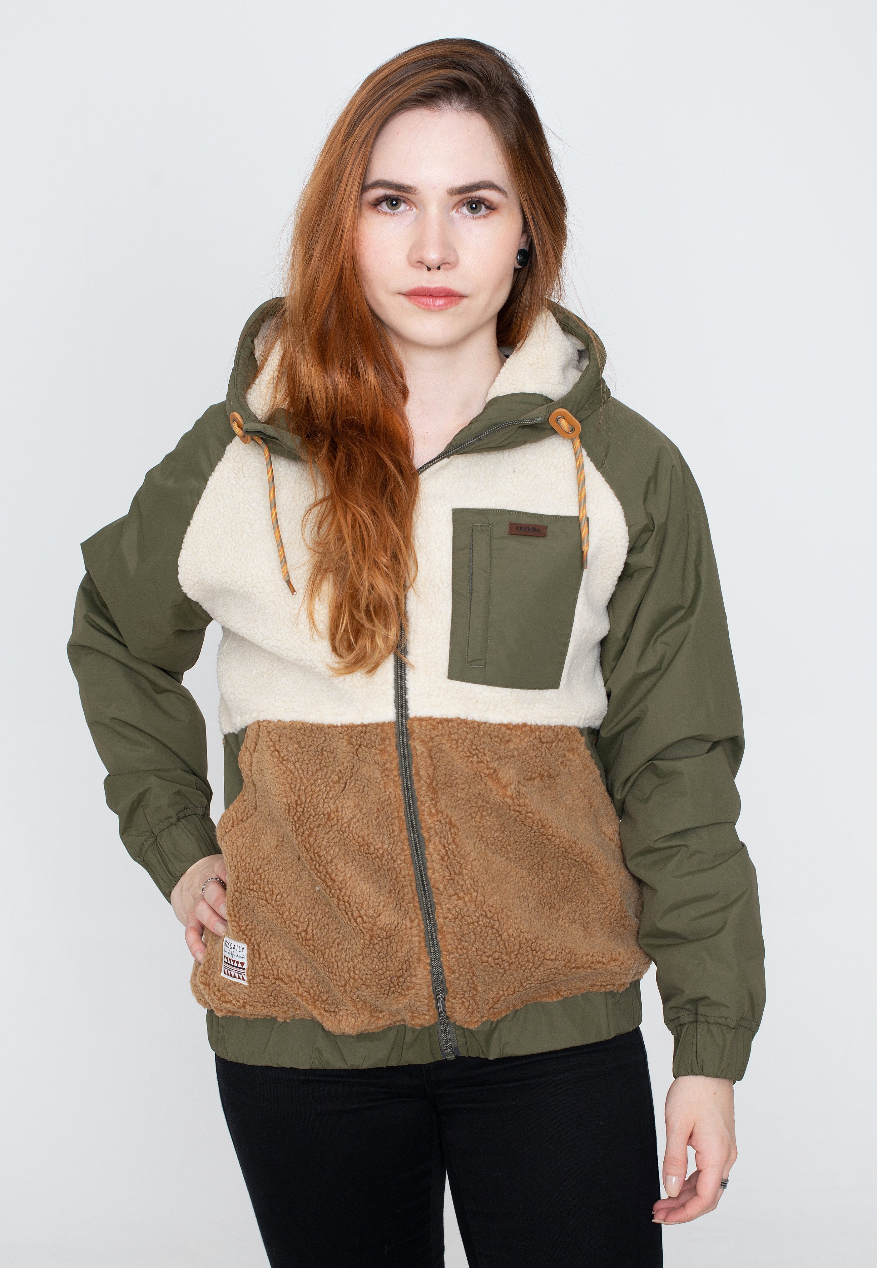 Iriedaily - Arctikmix Dark Olive - Jacket | Women-Image