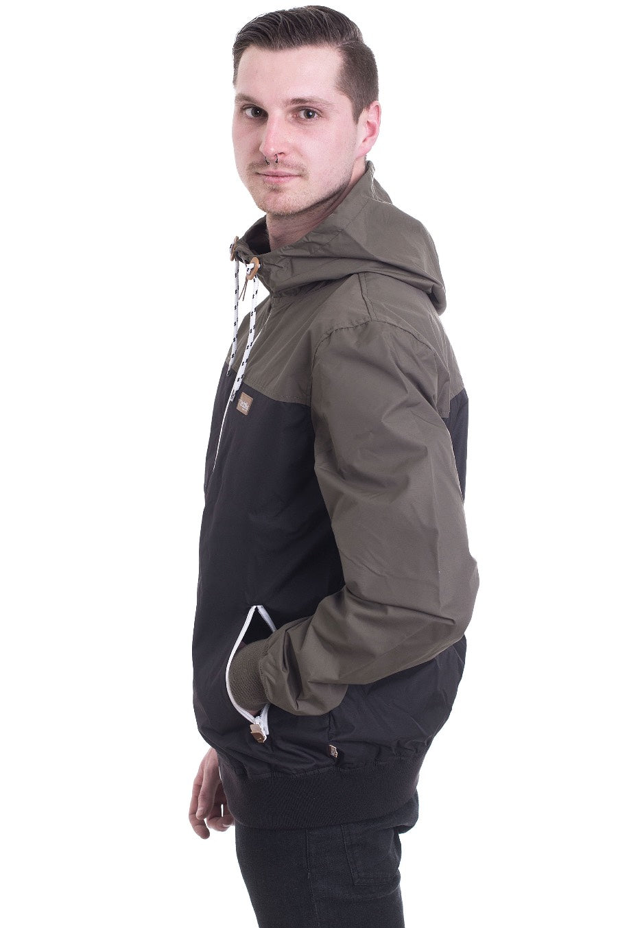 Iriedaily - Auf Deck Black Olive - Jacket | Men-Image