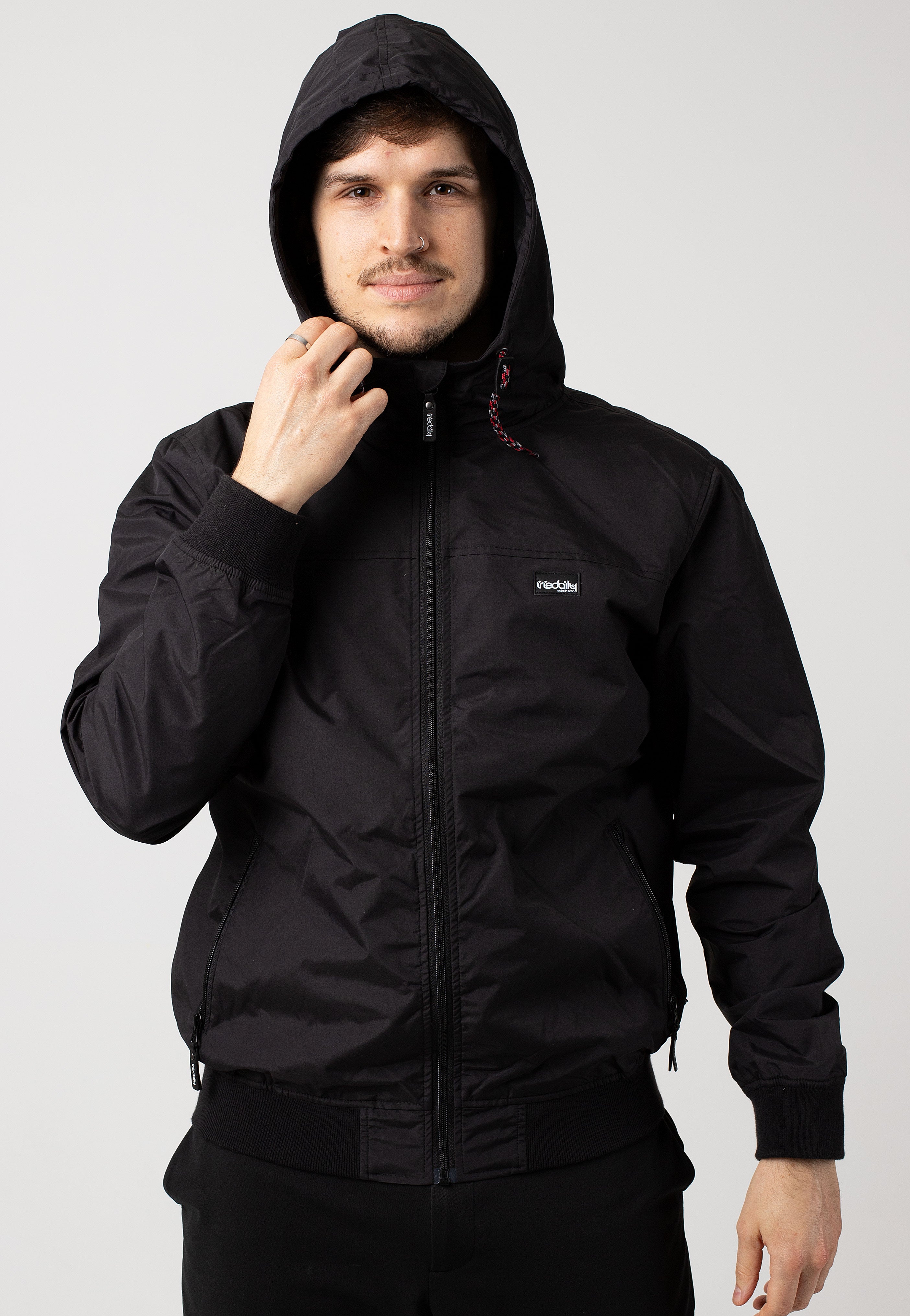 Iriedaily - Auf Deck Uni Black - Jacket | Men-Image