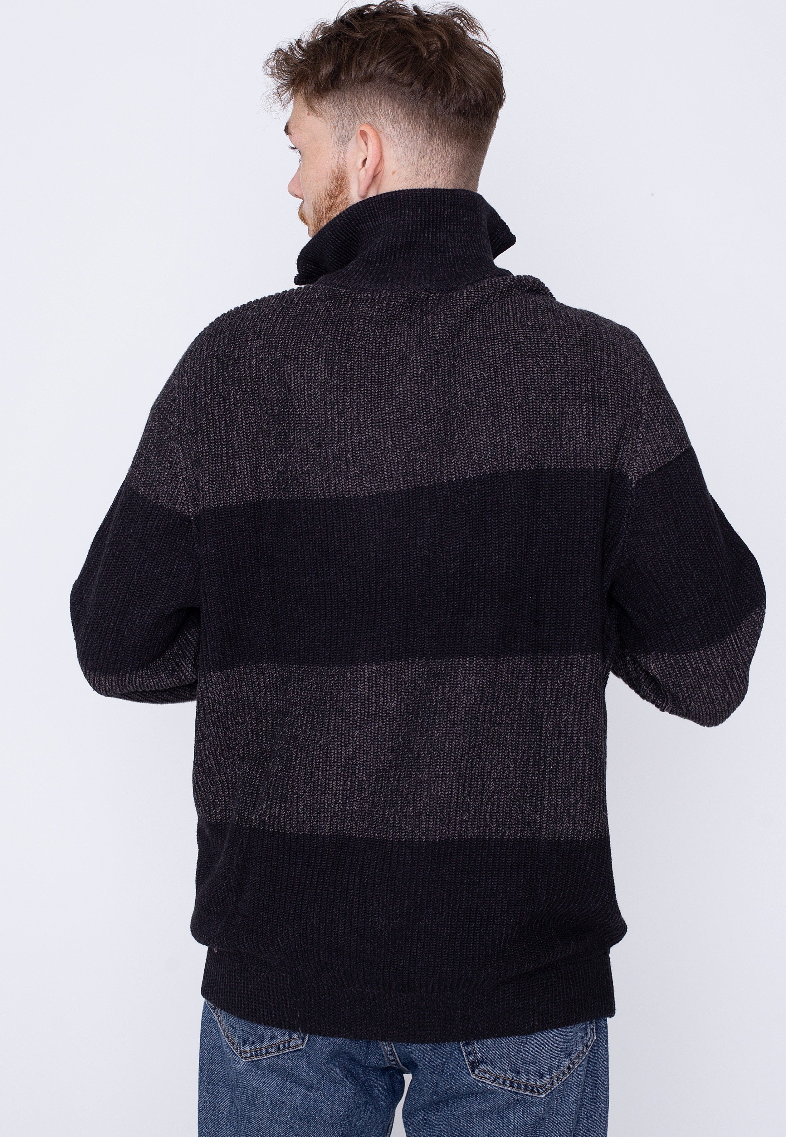 Iriedaily - Basico Knit Black - Pullover | Men-Image