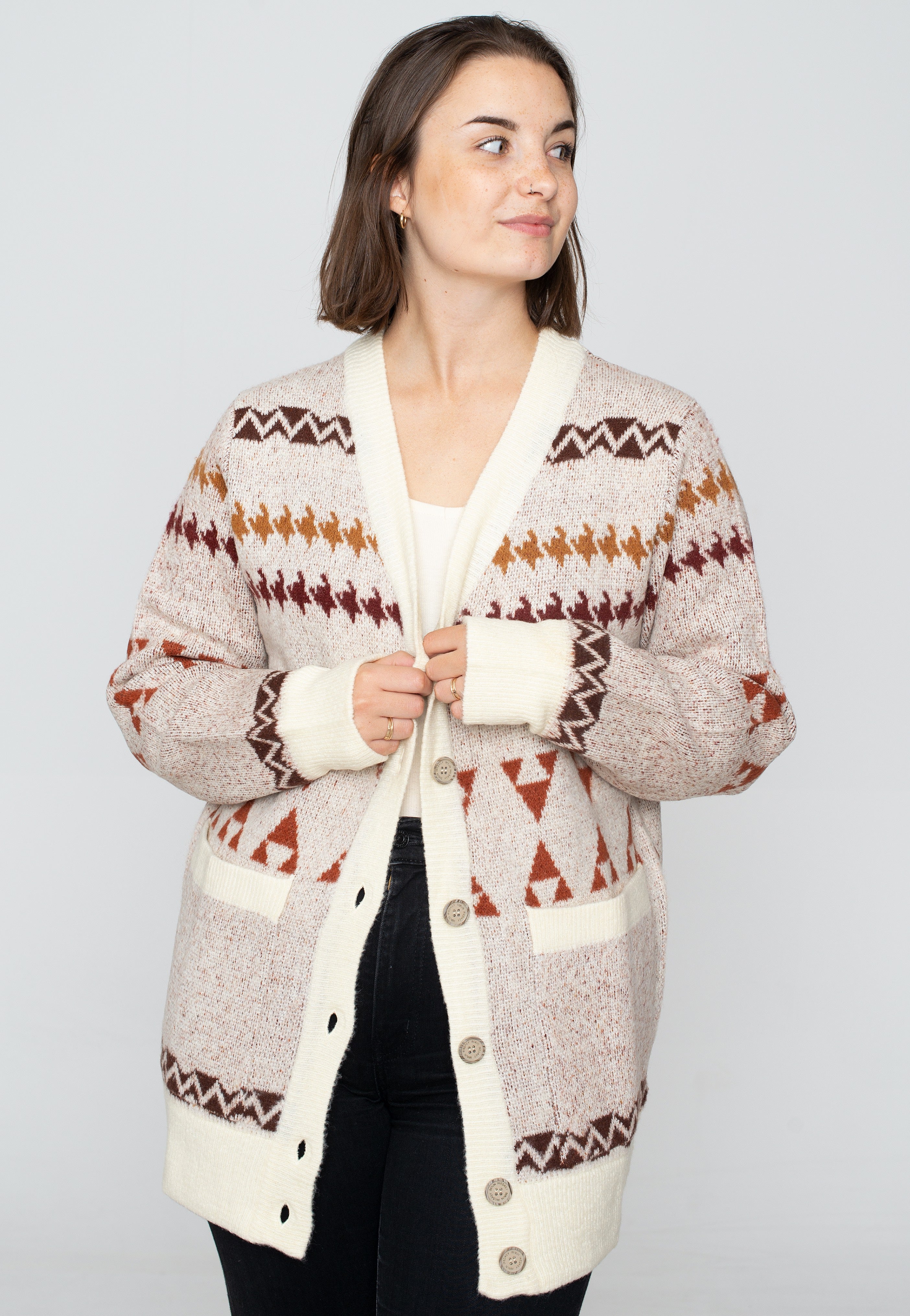 Iriedaily - Britty Knit Offwhite - Cardigan | Women-Image