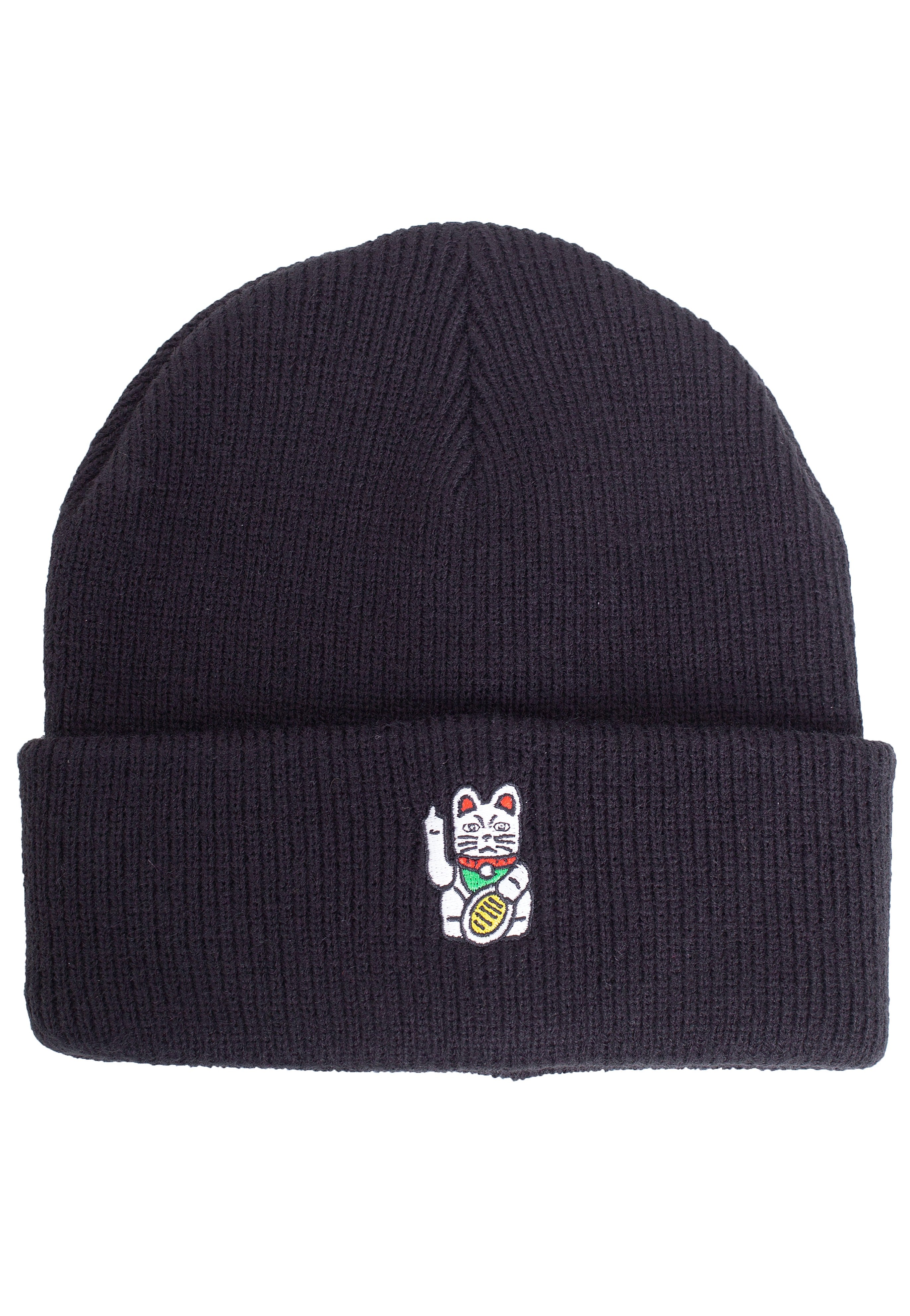 Iriedaily - Bye Bye Cat Black - Beanie | Men-Image