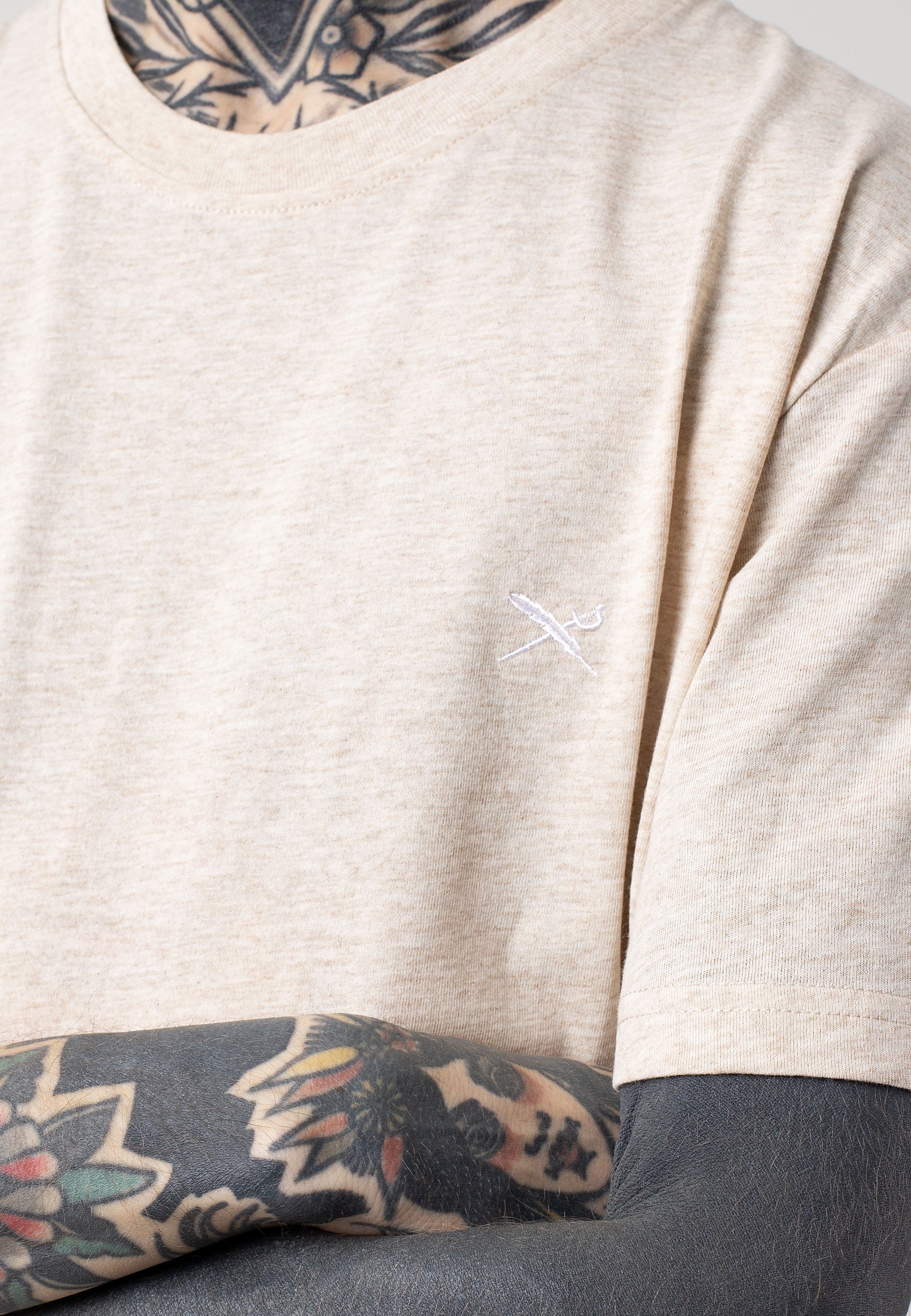 Iriedaily - Chamisso Light Sand Melange - T-Shirt | Men-Image