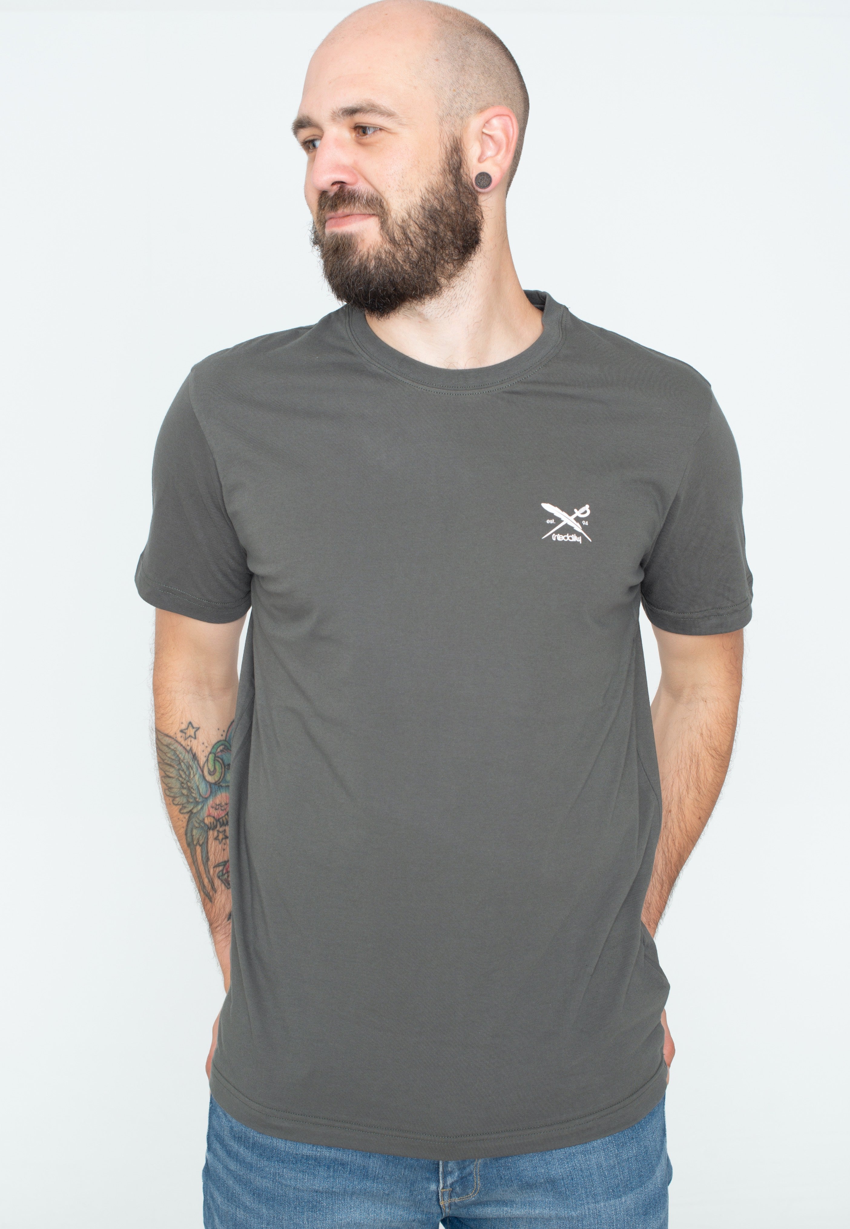 Iriedaily - Chestflag Night Olive - T-Shirt | Men-Image