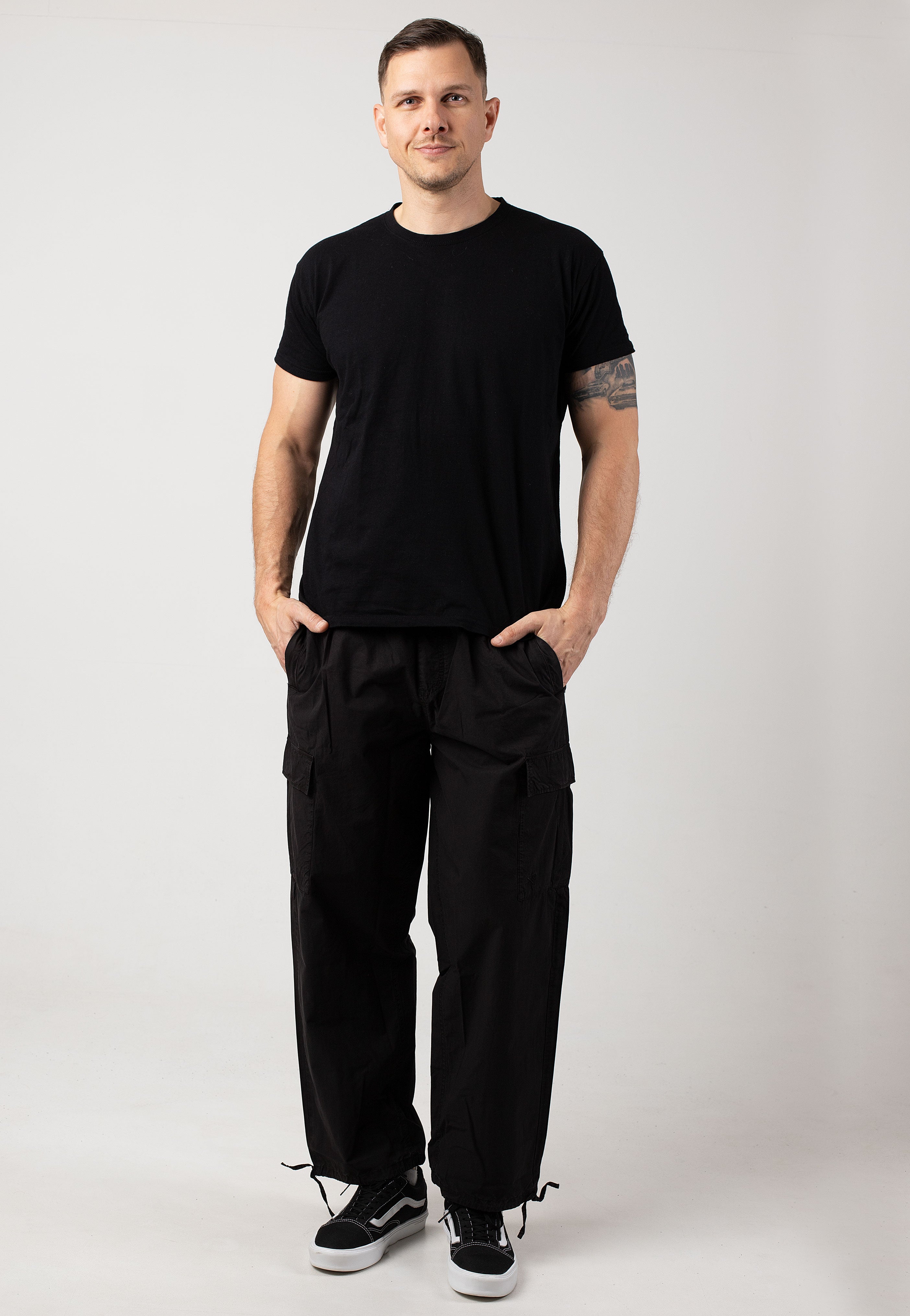 Iriedaily - City Relax Cargo Black - Cargo Pants | Men-Image