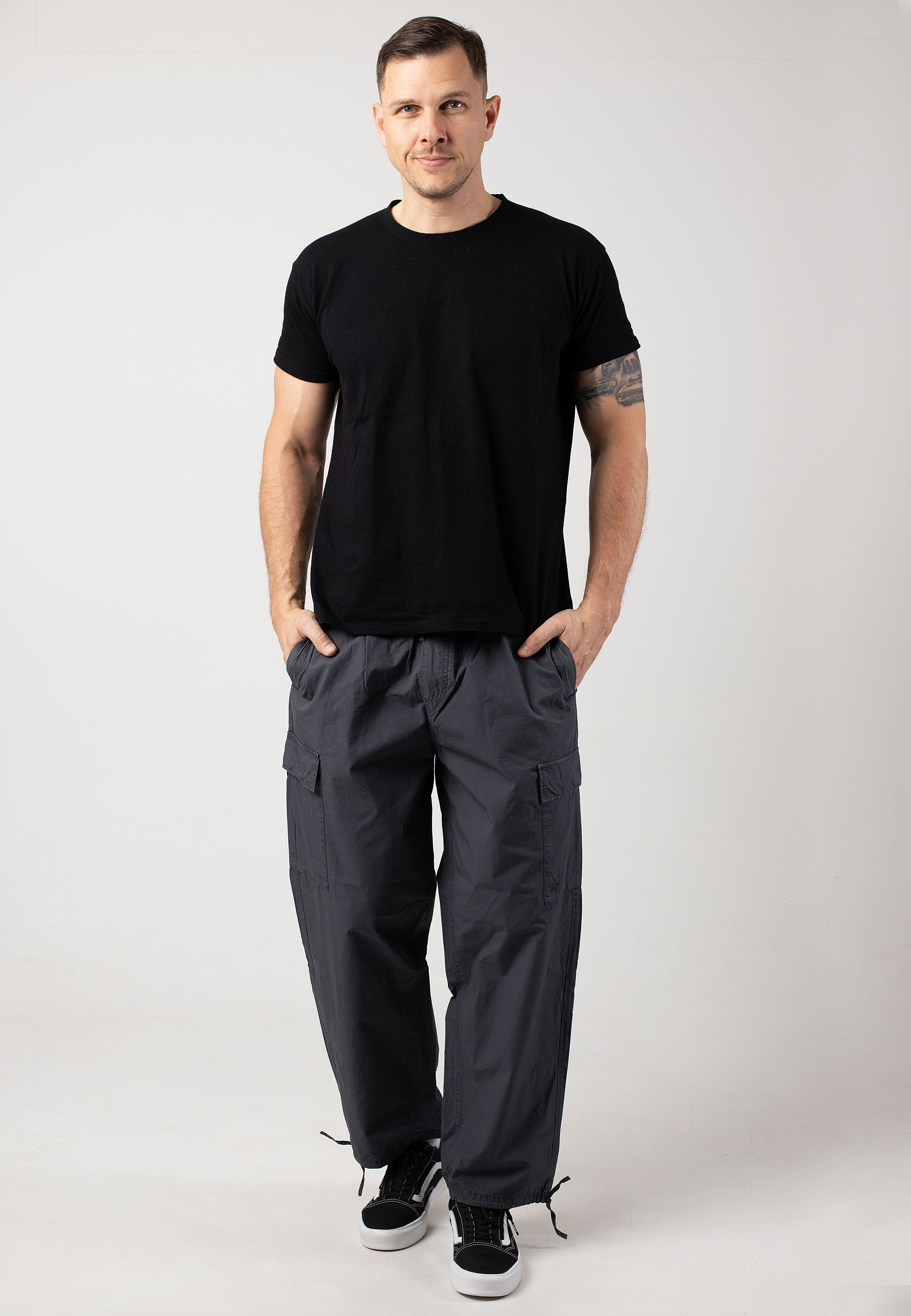 Iriedaily - City Relax Cargo Dark Steel - Cargo Pants | Men-Image