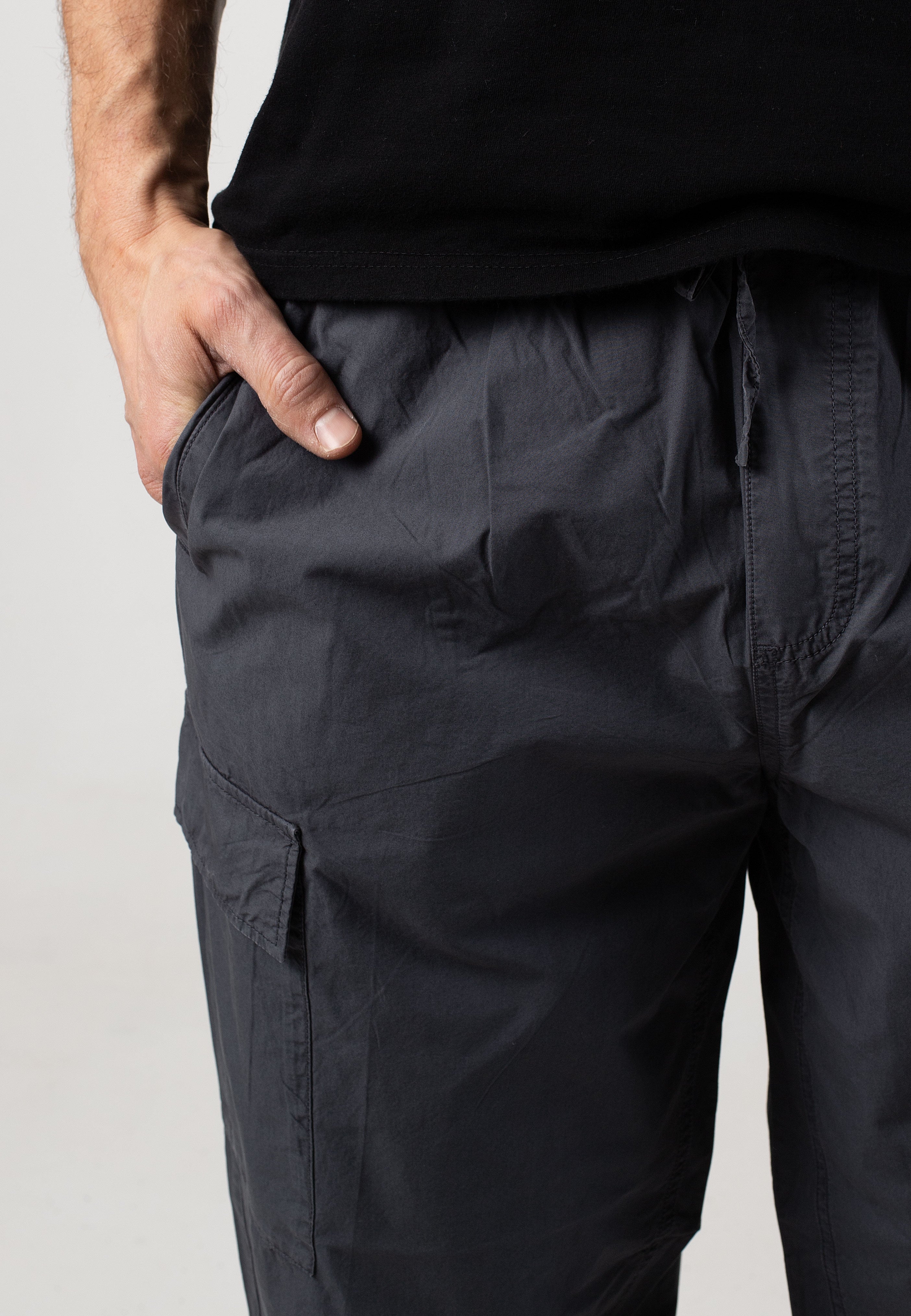 Iriedaily - City Relax Cargo Dark Steel - Cargo Pants | Men-Image