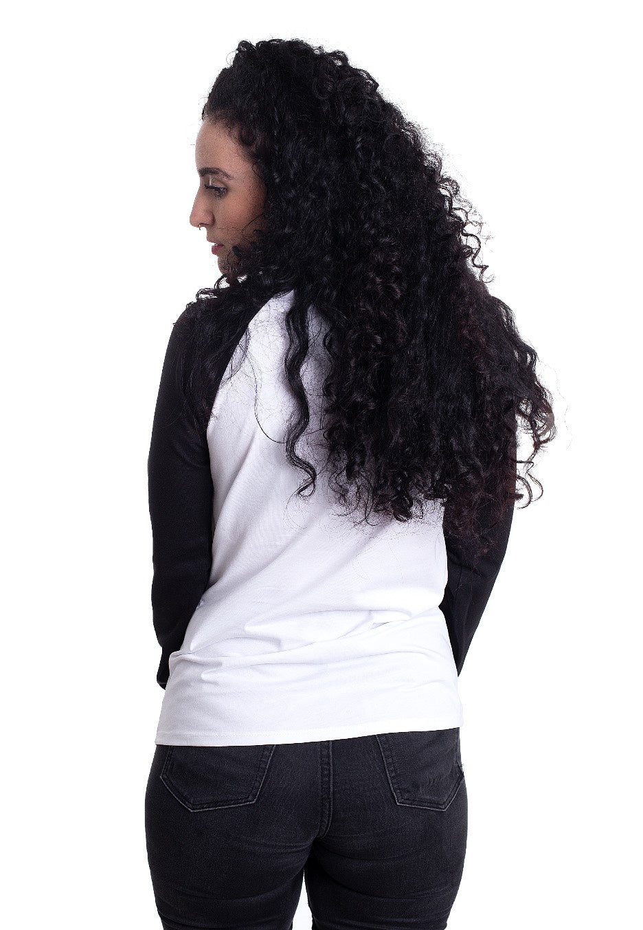 Vans - Flying V Raglan White/Black - Longsleeve | Women-Image