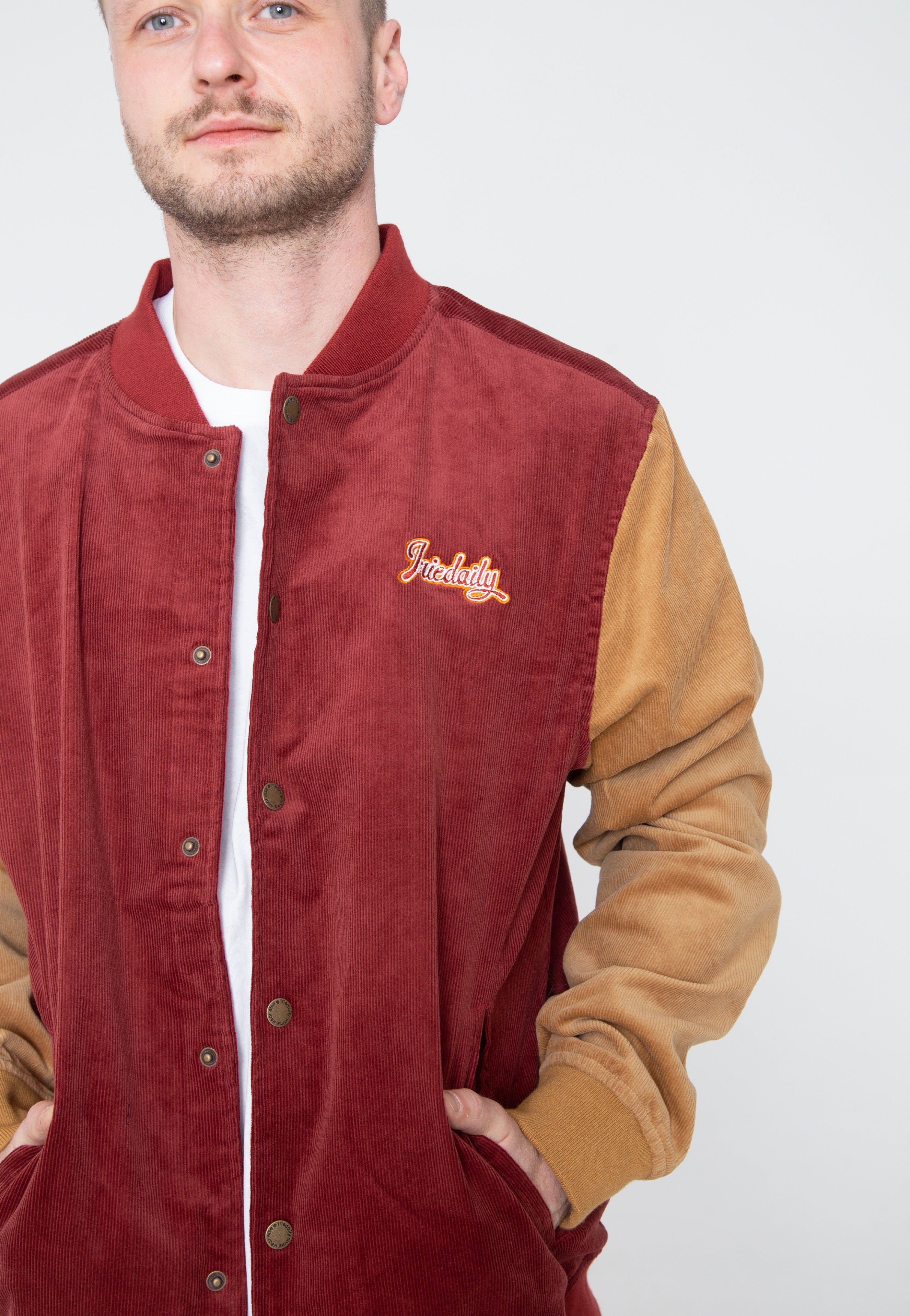 Iriedaily - Corvin College Maroon - Jacket | Men-Image