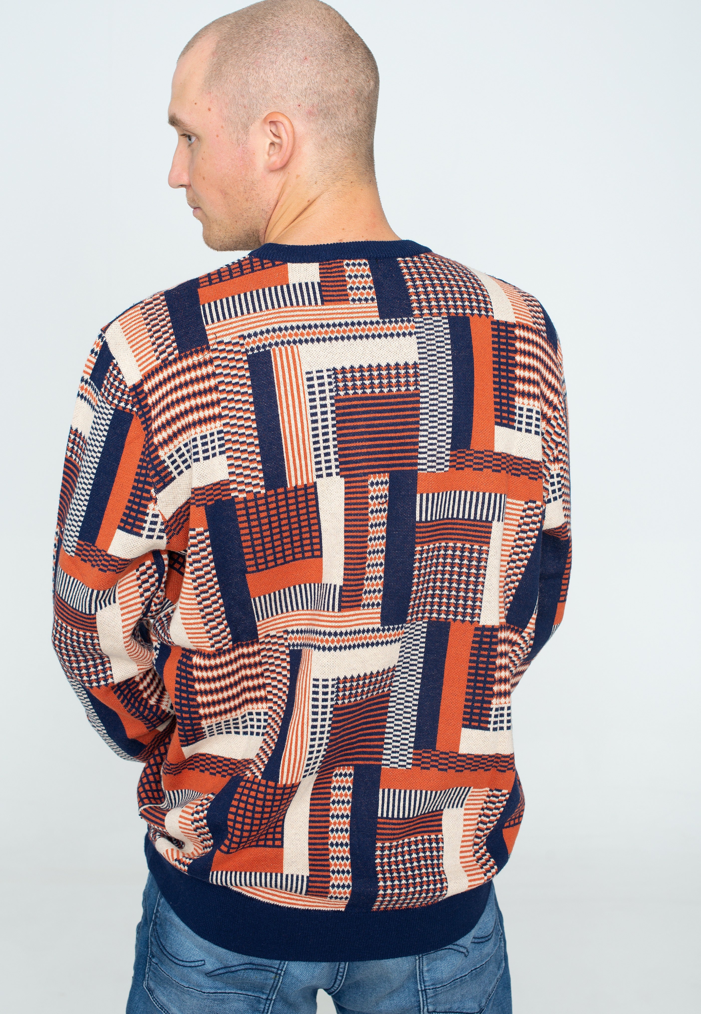 Iriedaily - Crazy Fresh Knit Navy Khaki - Pullover | Men-Image