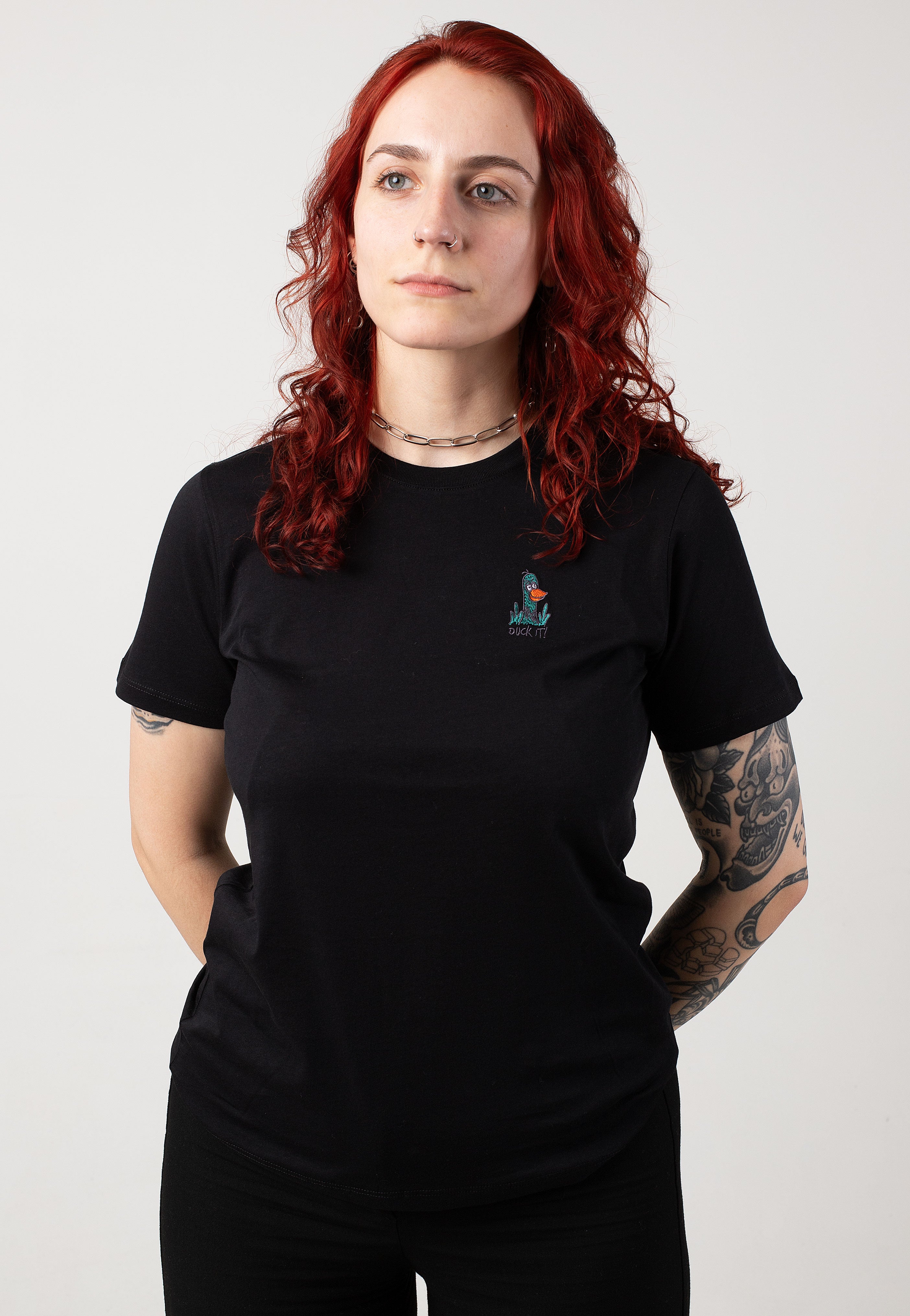 Iriedaily - Duck Black - T-Shirt | Women-Image