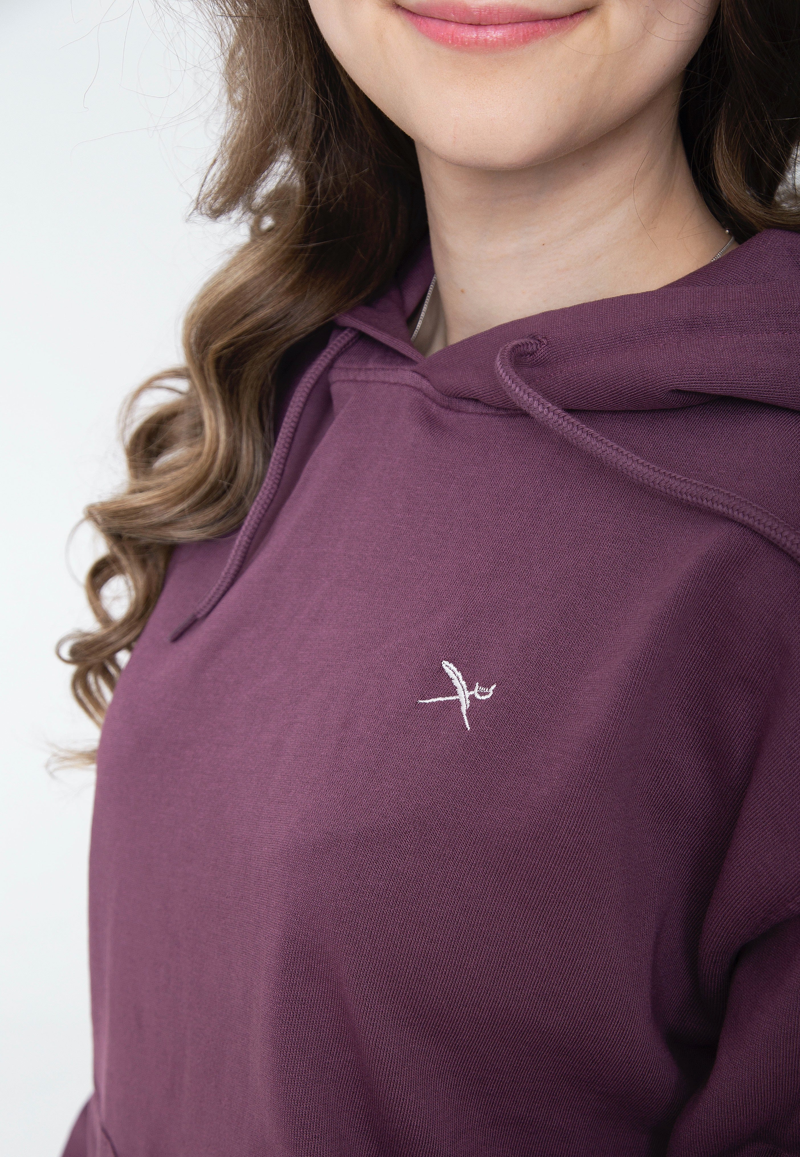 Iriedaily - Flagli Aubergine - Hoodie | Women-Image