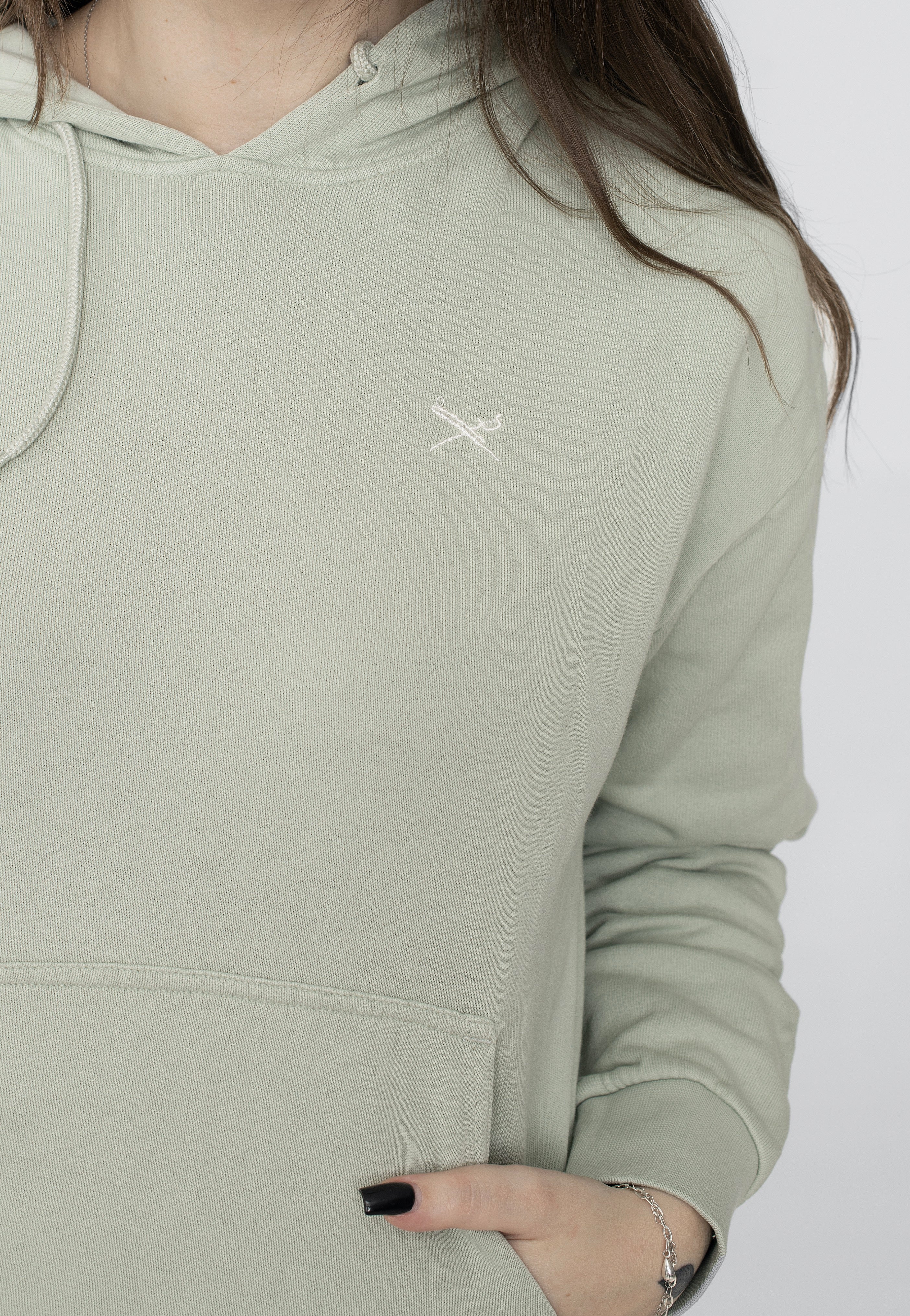 Iriedaily - Flagli Light Sage - Hoodie | Women-Image