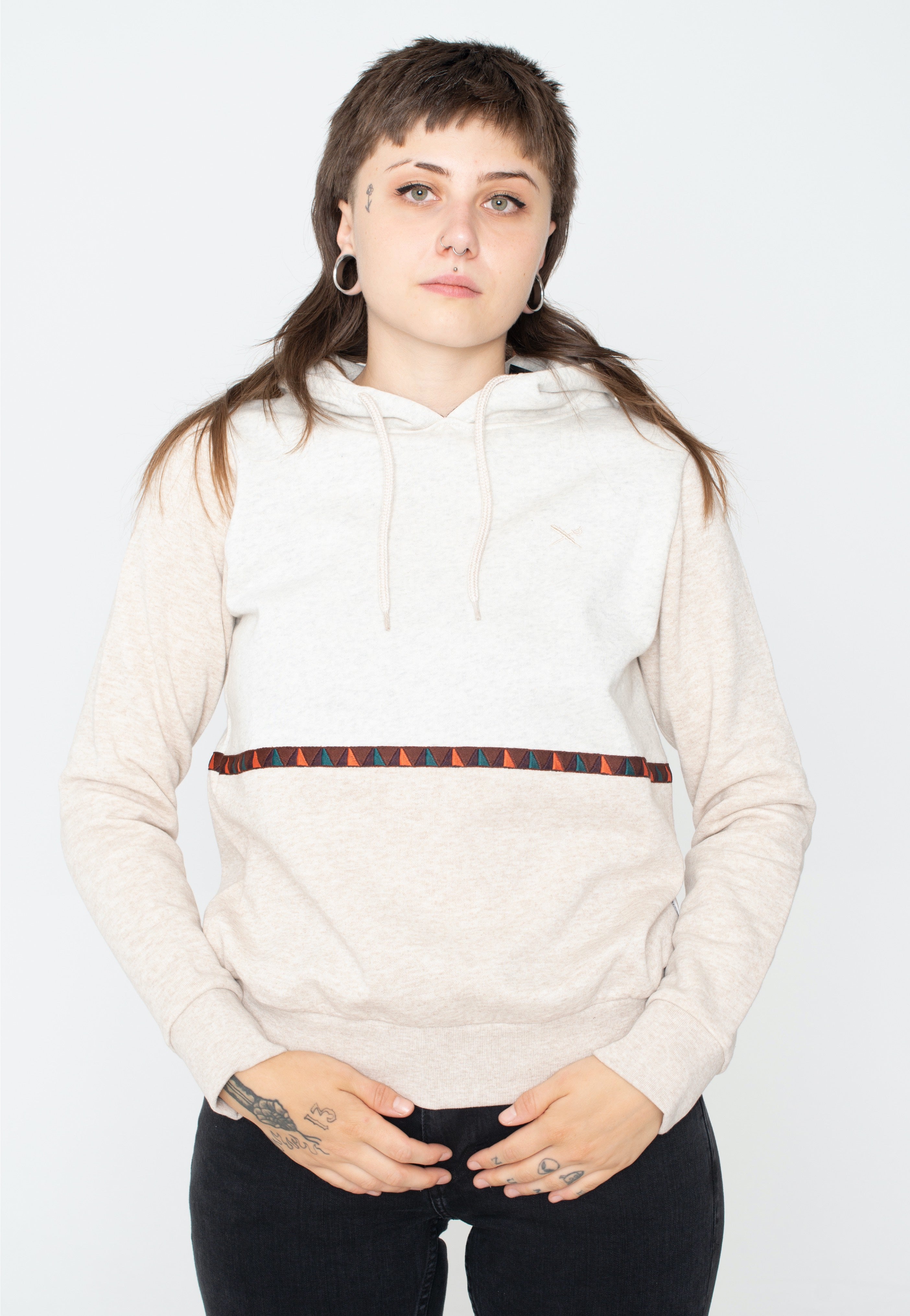 Iriedaily - Holina Sand Melange - Hoodie | Women-Image