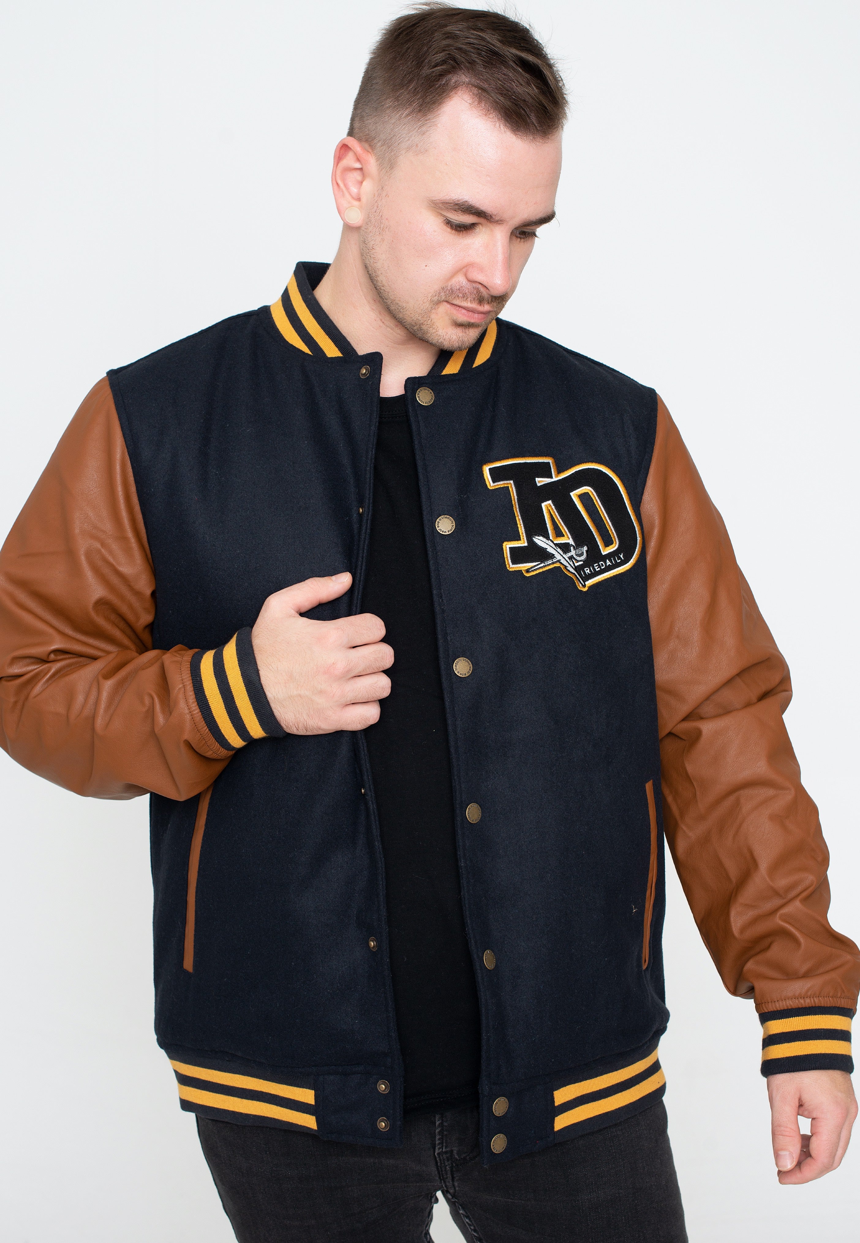 Iriedaily - ID Varsity Marine - College Jacket | Men-Image