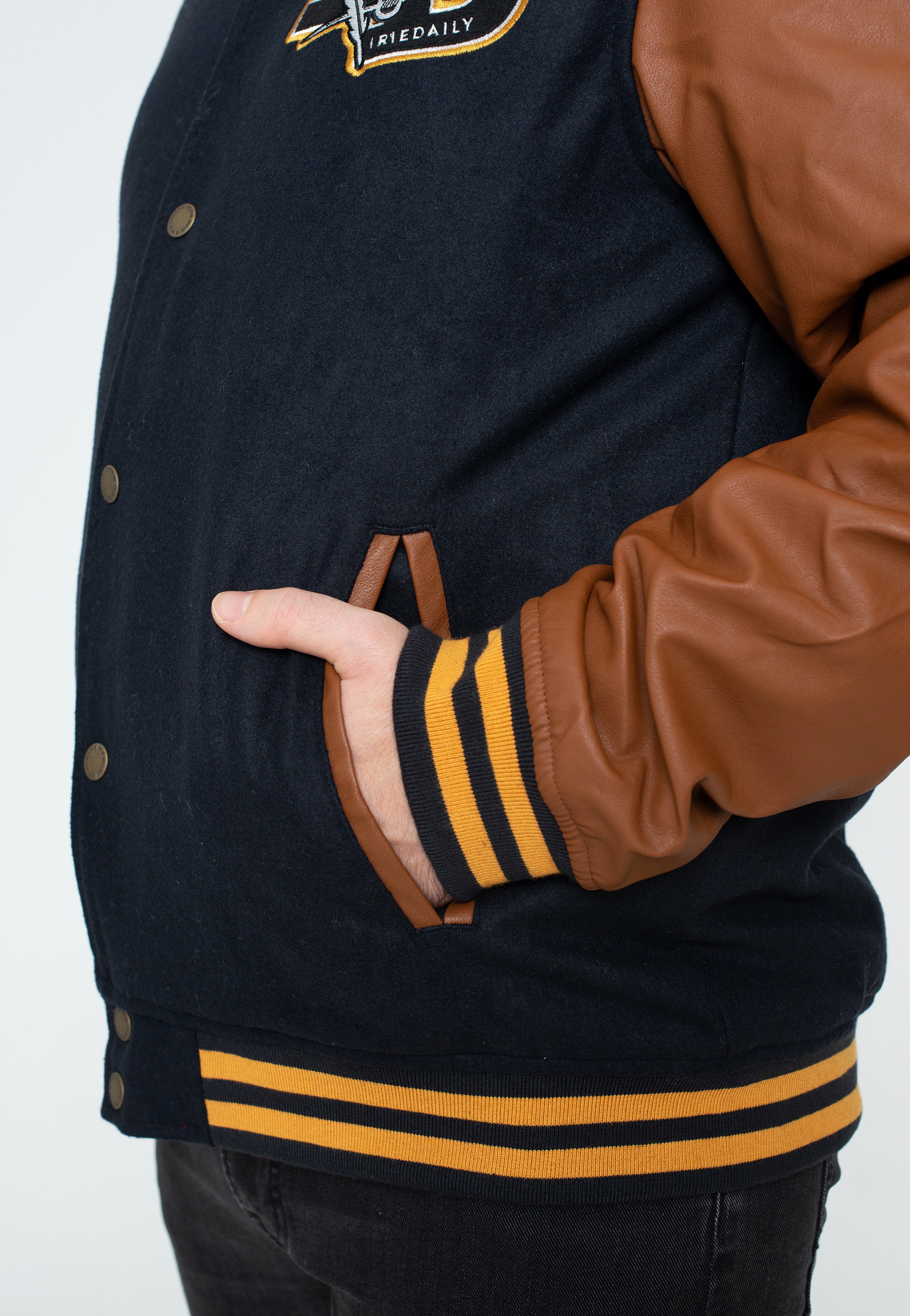 Iriedaily - ID Varsity Marine - College Jacket | Men-Image